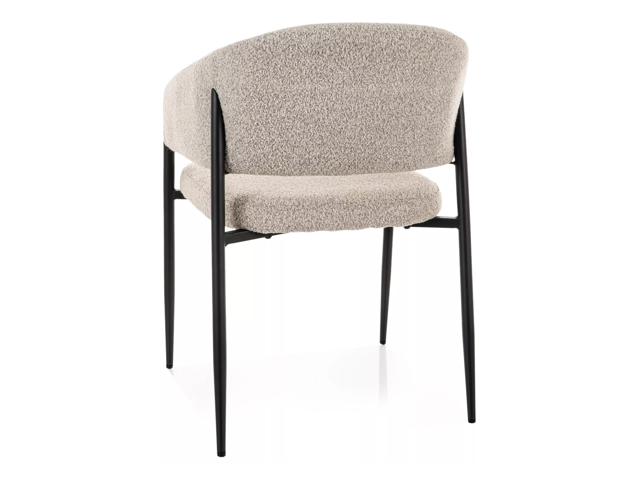 Scaun Detroit 1053 (Bej + Mat Negru)