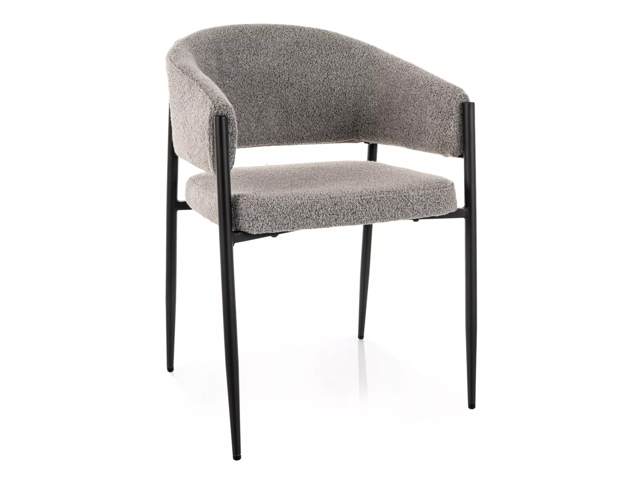 Scaun Detroit 1053 (Gri + Mat Negru)