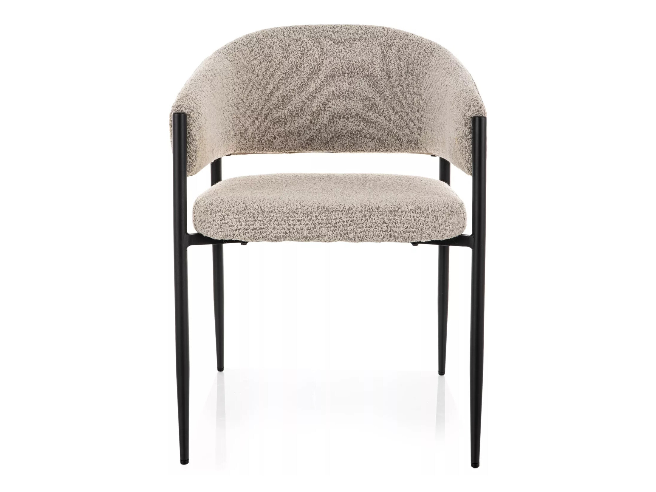 Scaun Detroit 1053 (Bej + Mat Negru)