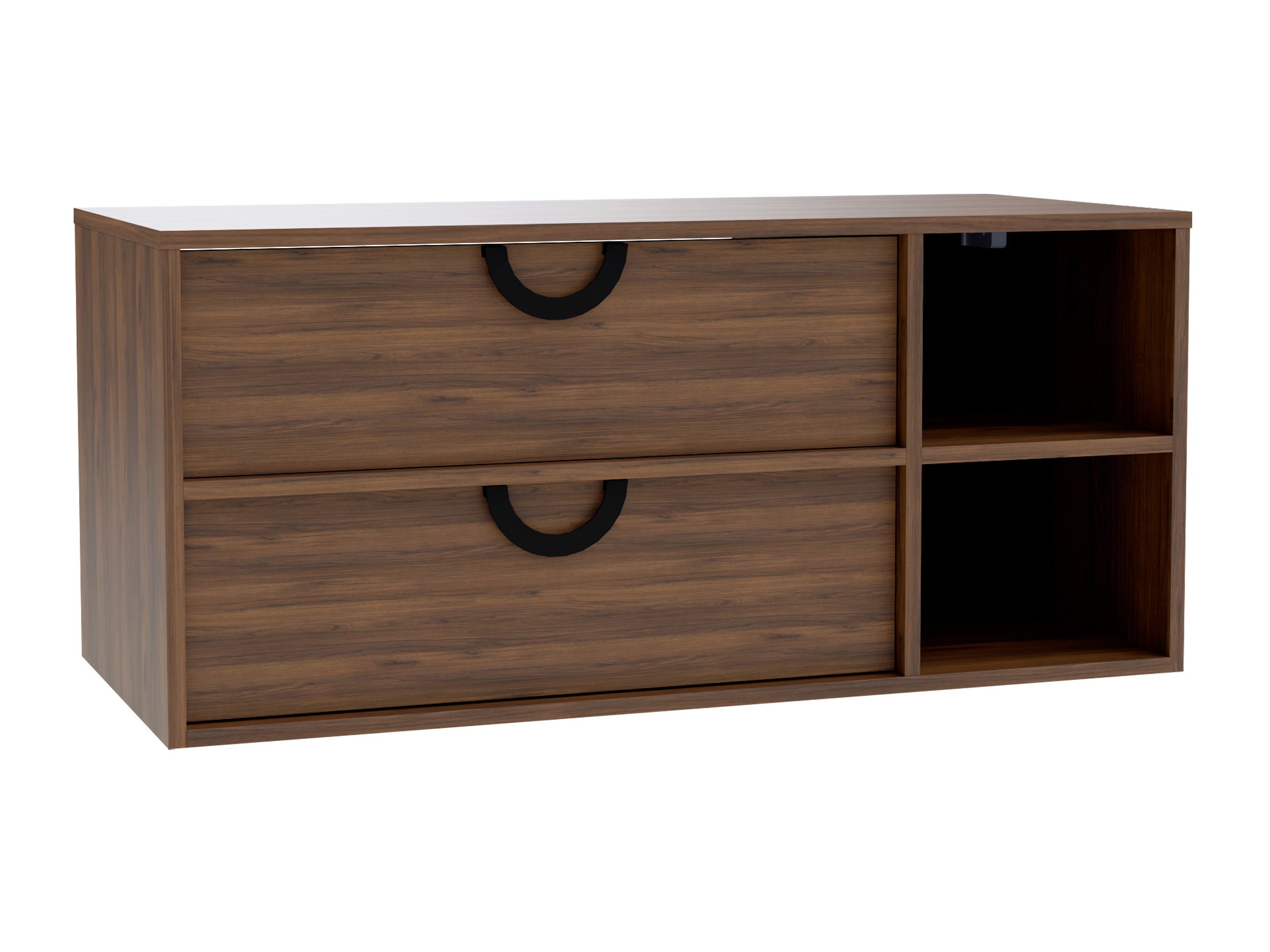 Cabinet atârnat pentru baie Sodalis (Nuc)