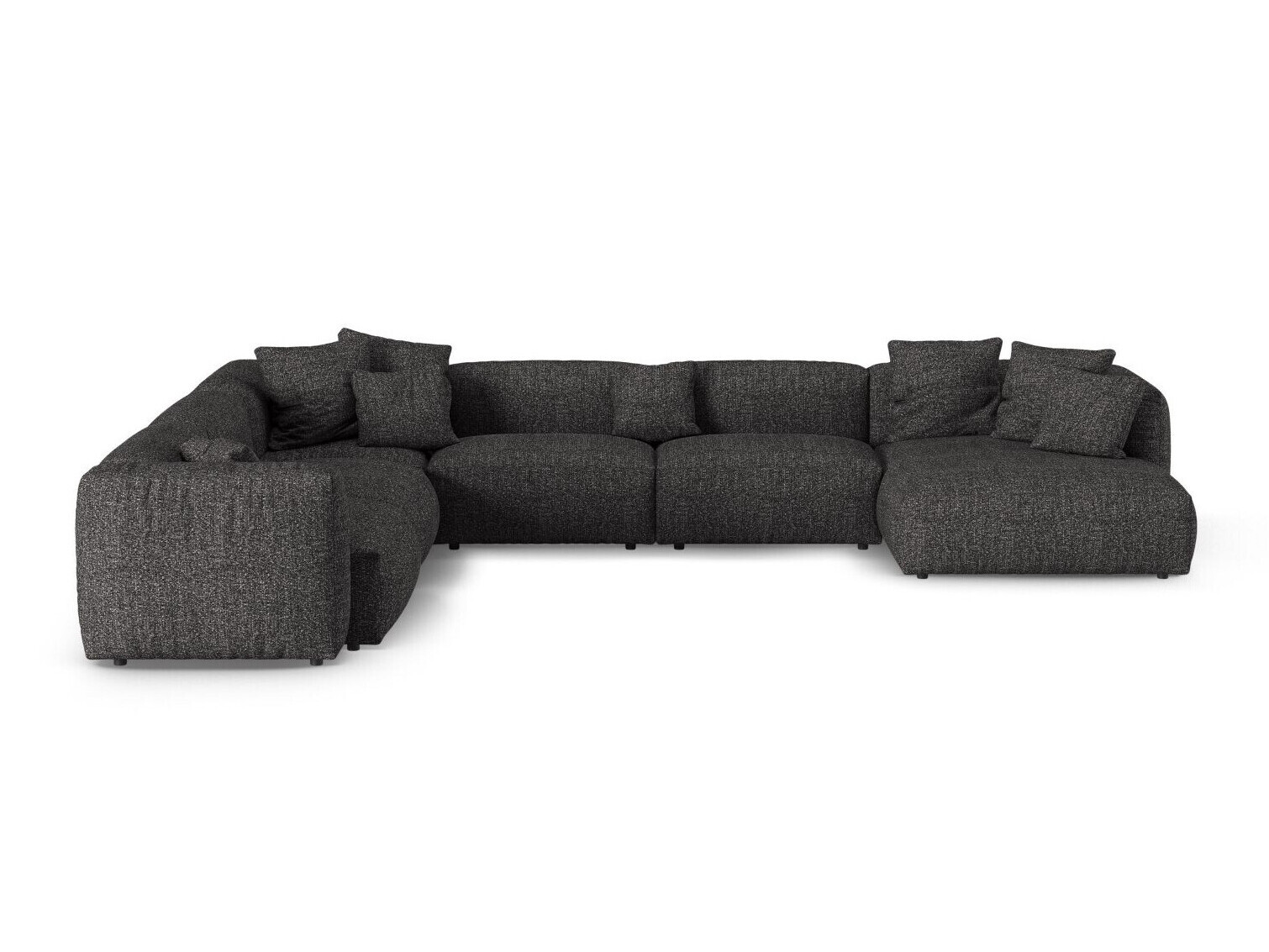Colțar modular Sorcoro 133 (Monet Anthracite)