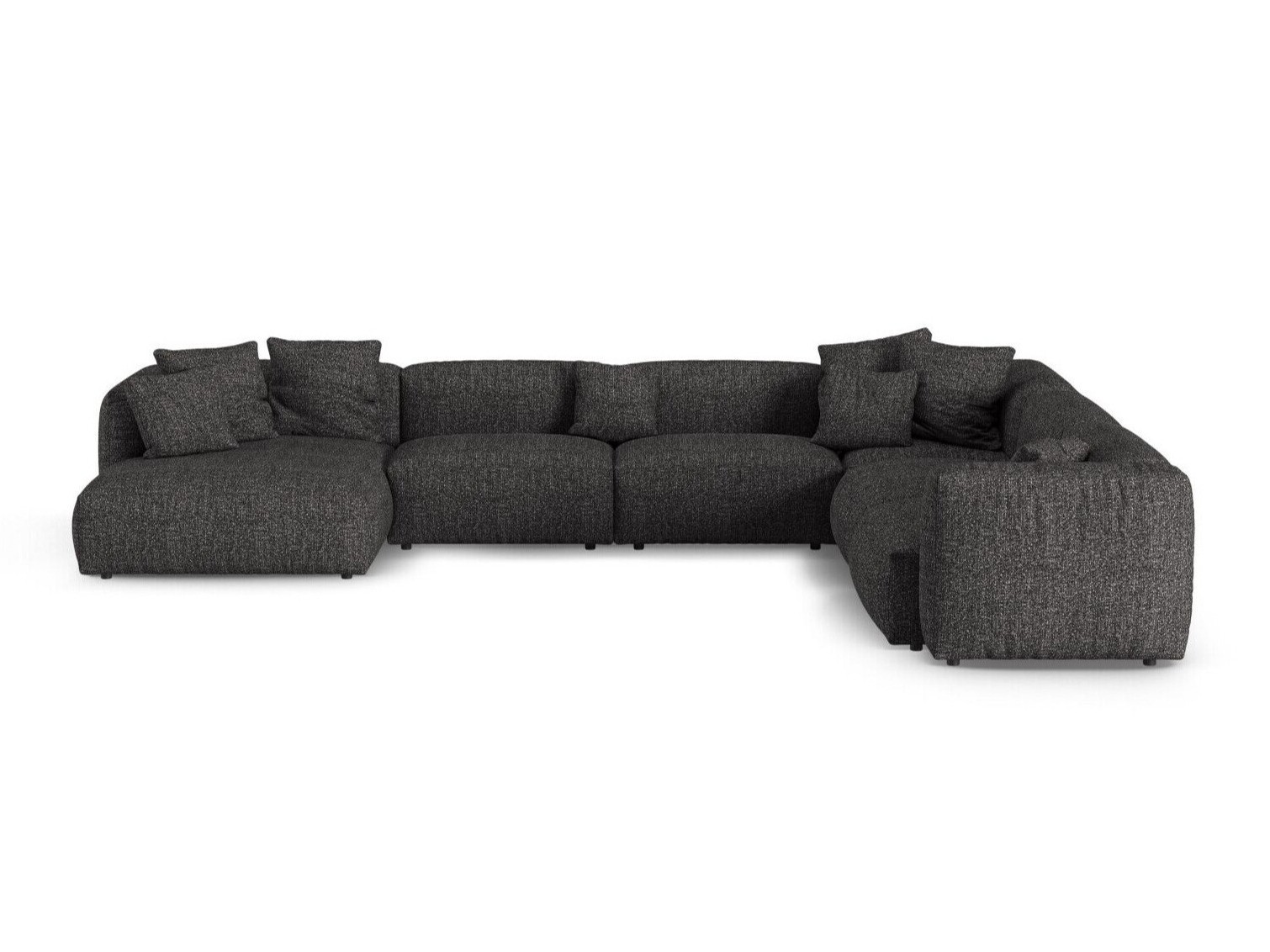Colțar modular Sorcoro 133 (Monet Anthracite)