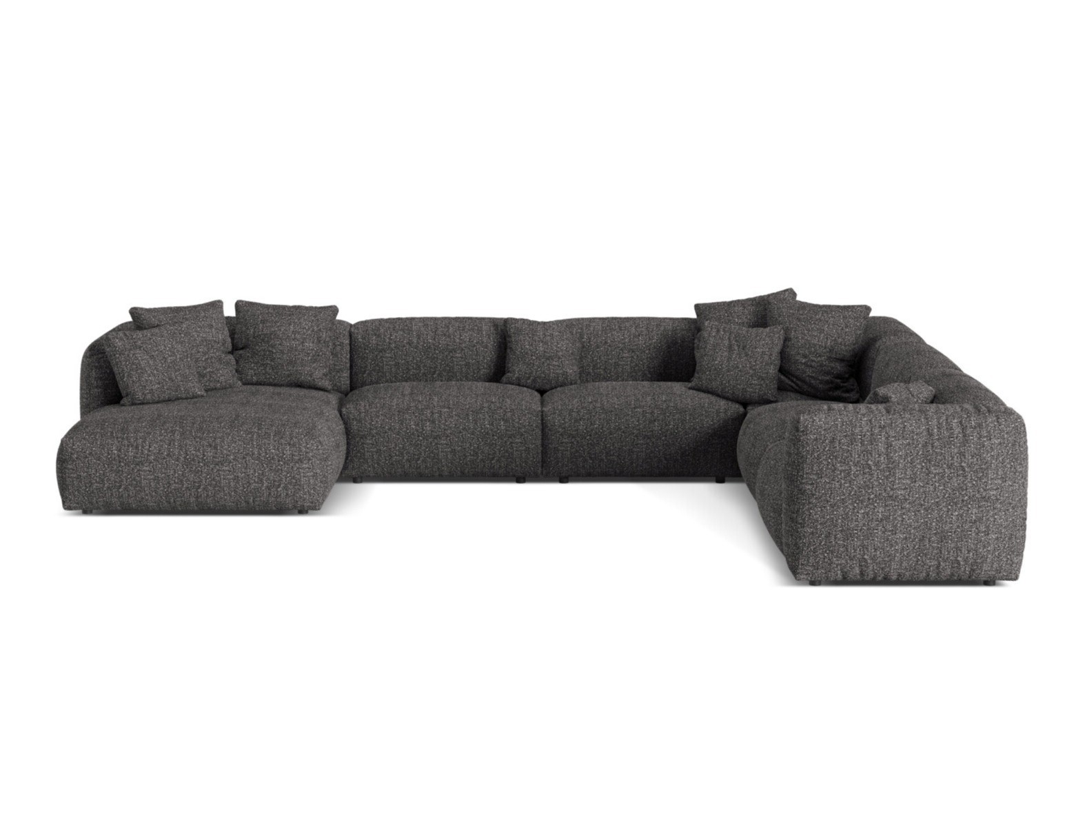 Colțar modular Sorcoro 132 (Monet Anthracite)