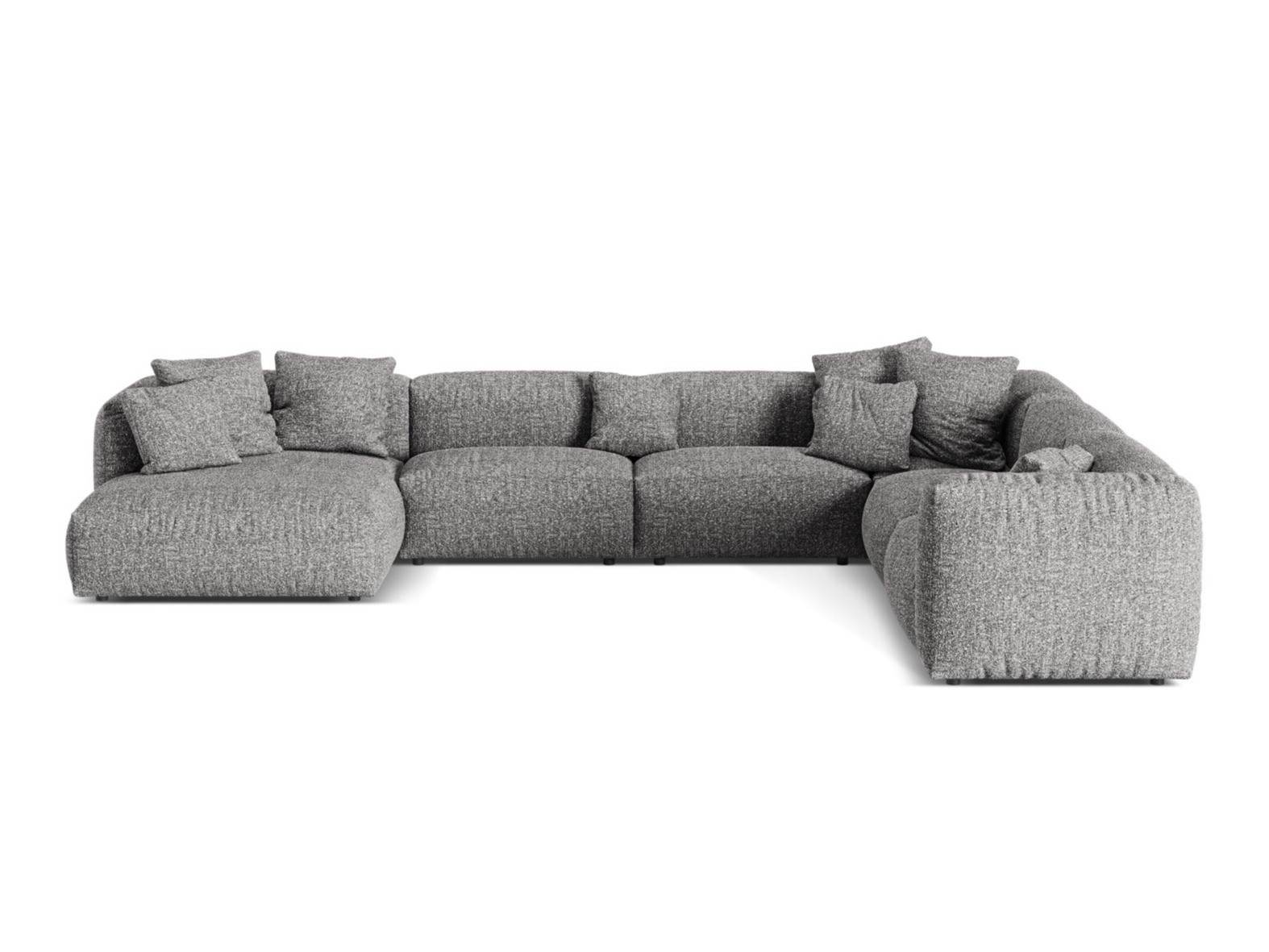 Colțar modular Sorcoro 132 (Monet Graphite)