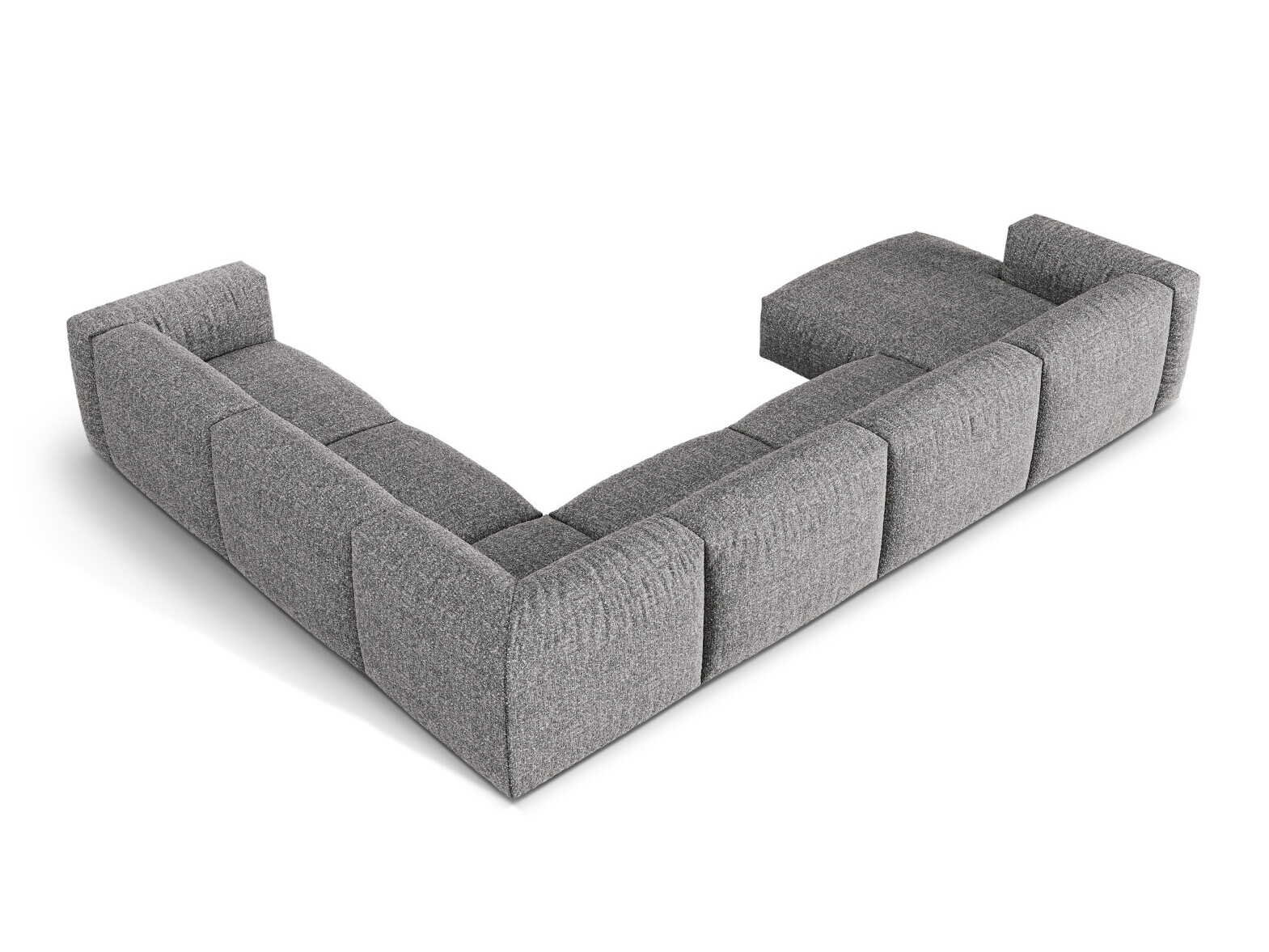 Colțar modular Sorcoro 132 (Monet Graphite)