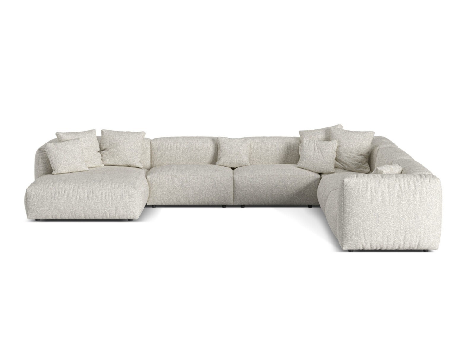 Colțar modular Sorcoro 132 (Monet Pearl)