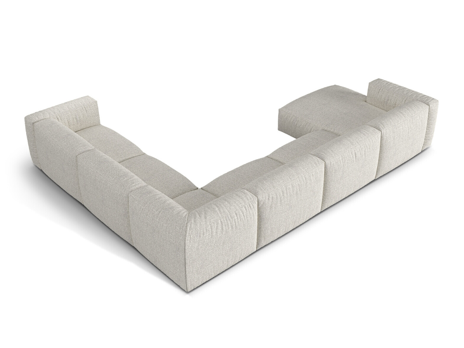 Colțar modular Sorcoro 132 (Monet Pearl)