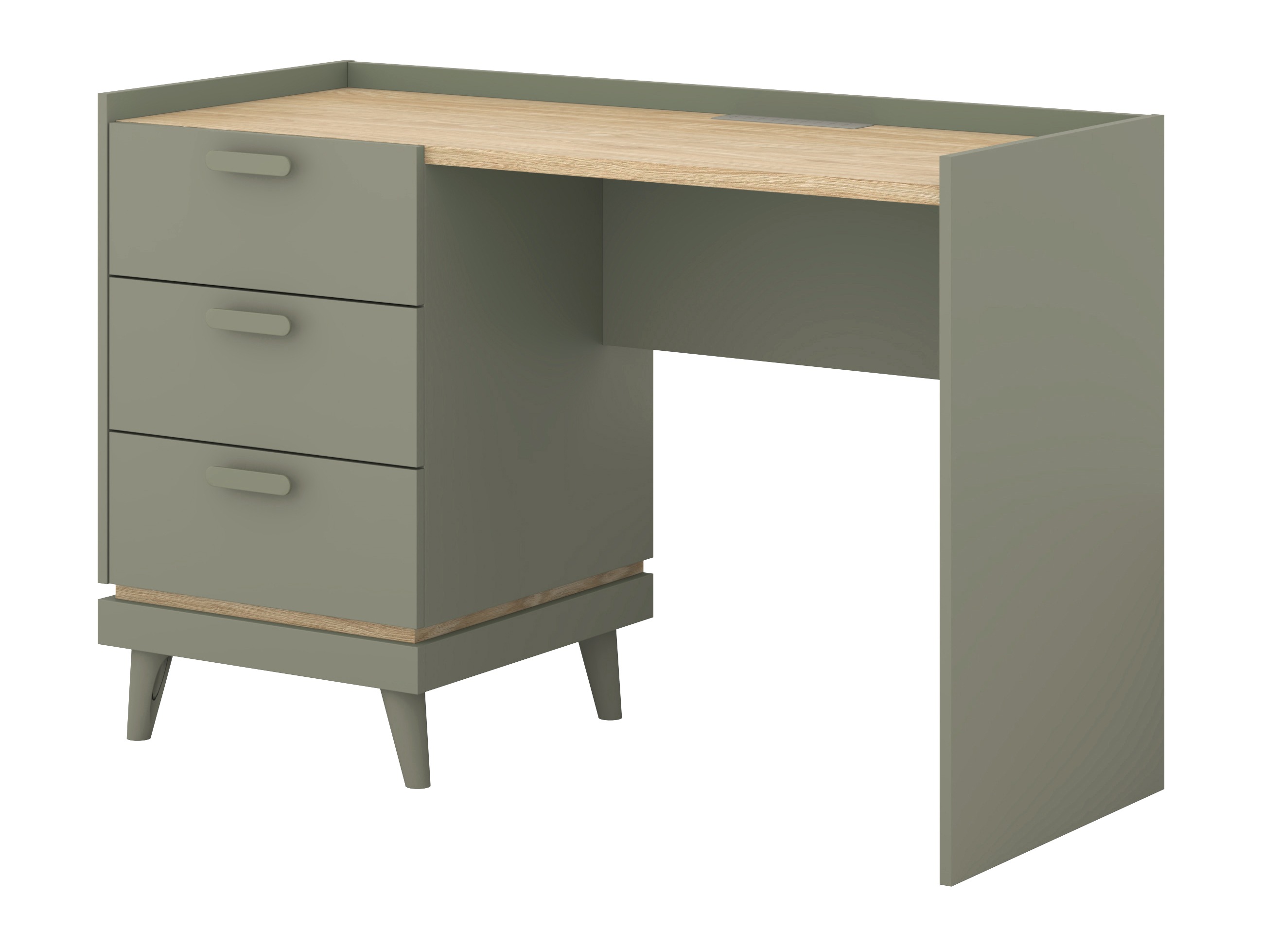 Birou Fertalu 103 (Verde + Stejar)