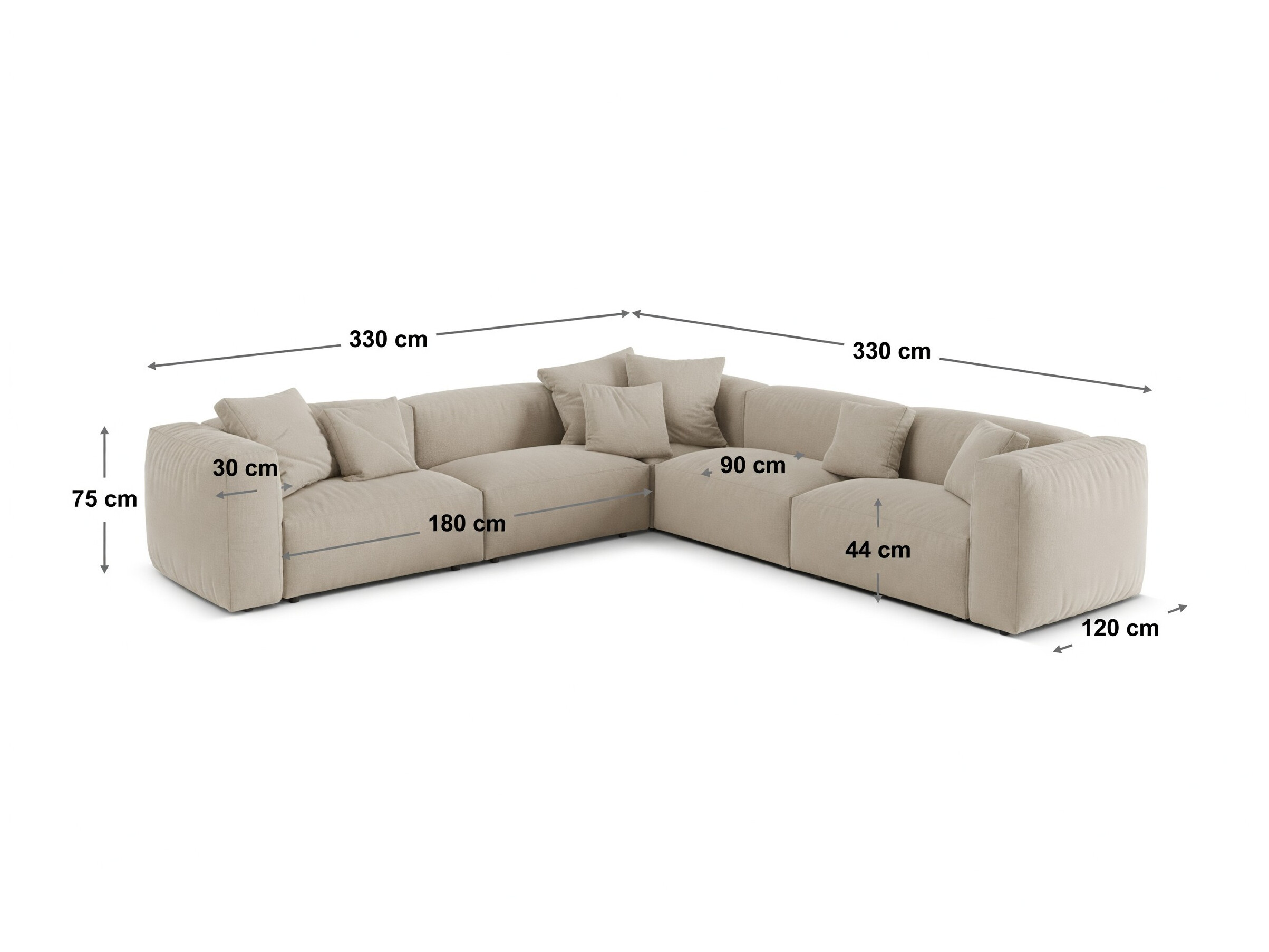 Colțar modular Sorcoro 131 (Nu)