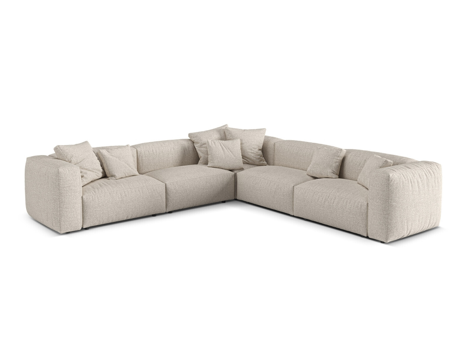 Colțar modular Sorcoro 130 (Monet Sand)
