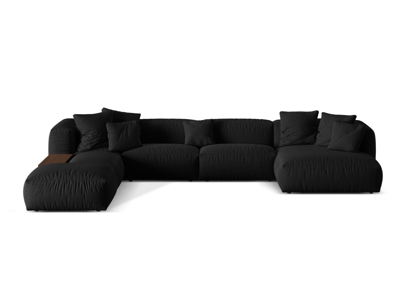 Colțar modular Sorcoro 124 (Boston Black)