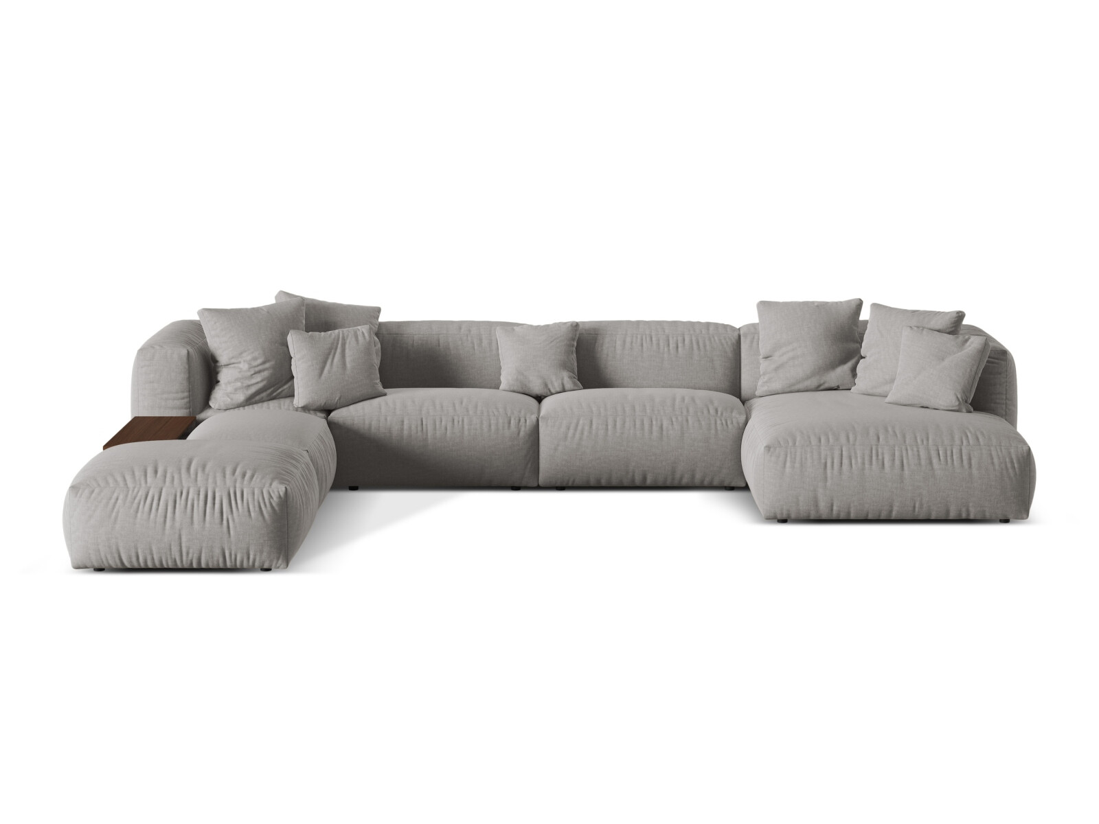 Colțar modular Sorcoro 124 (Boston Light Grey)