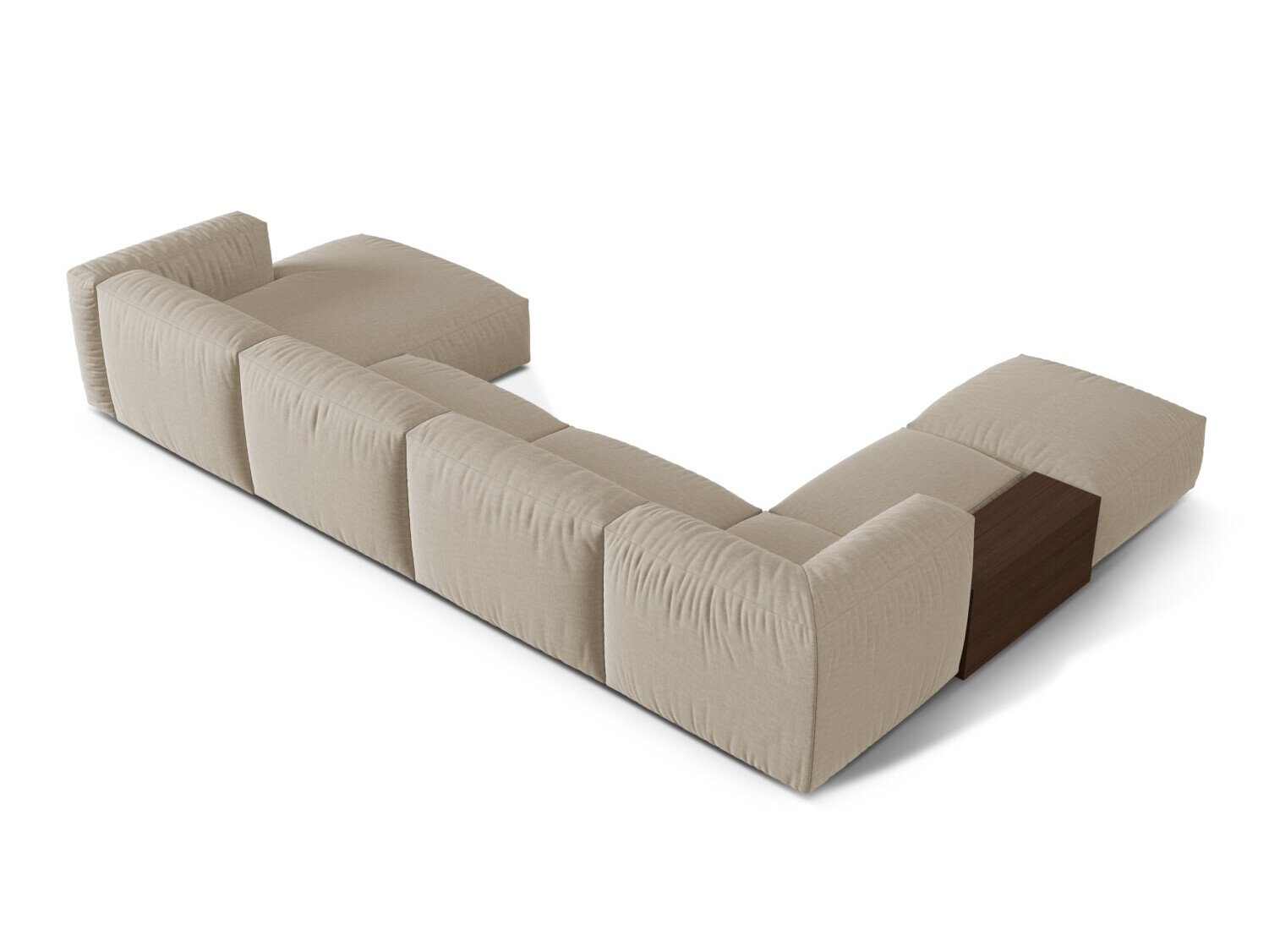 Colțar modular Sorcoro 124 (Boston Toffee)
