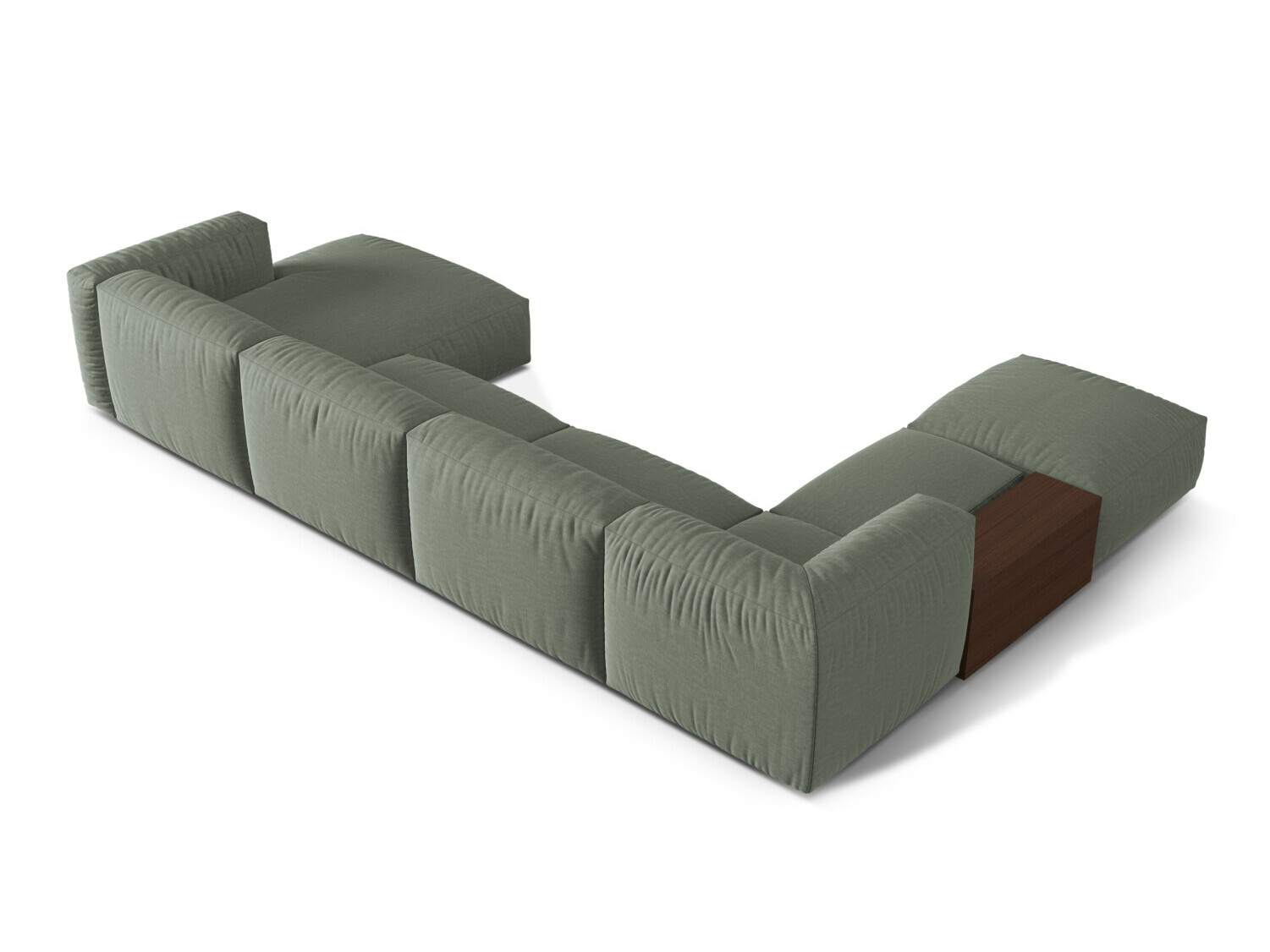 Colțar modular Sorcoro 124 (Boston Water Green)
