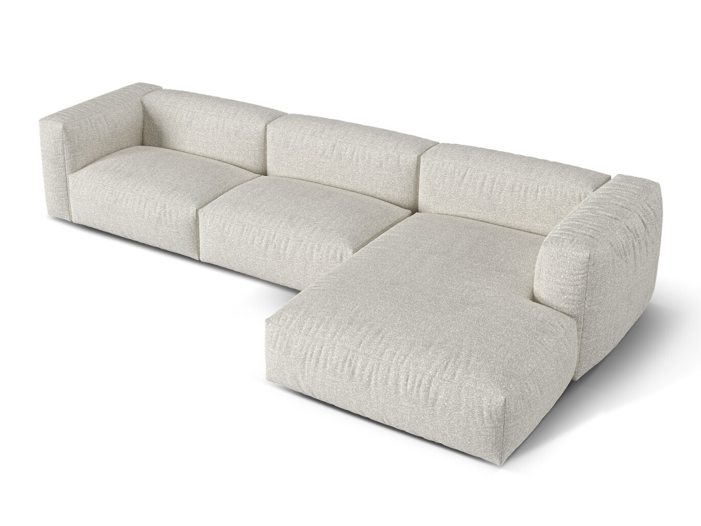 Colțar modular Sorcoro 120 (Monet Pearl)