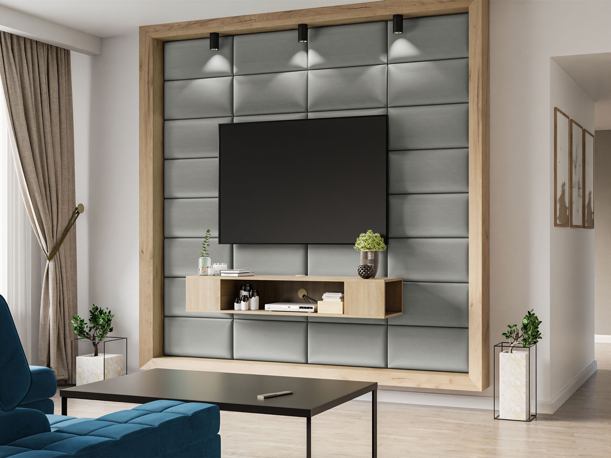 Panou moale de perete Comfivo Ovis (Polo 894) (60x30)