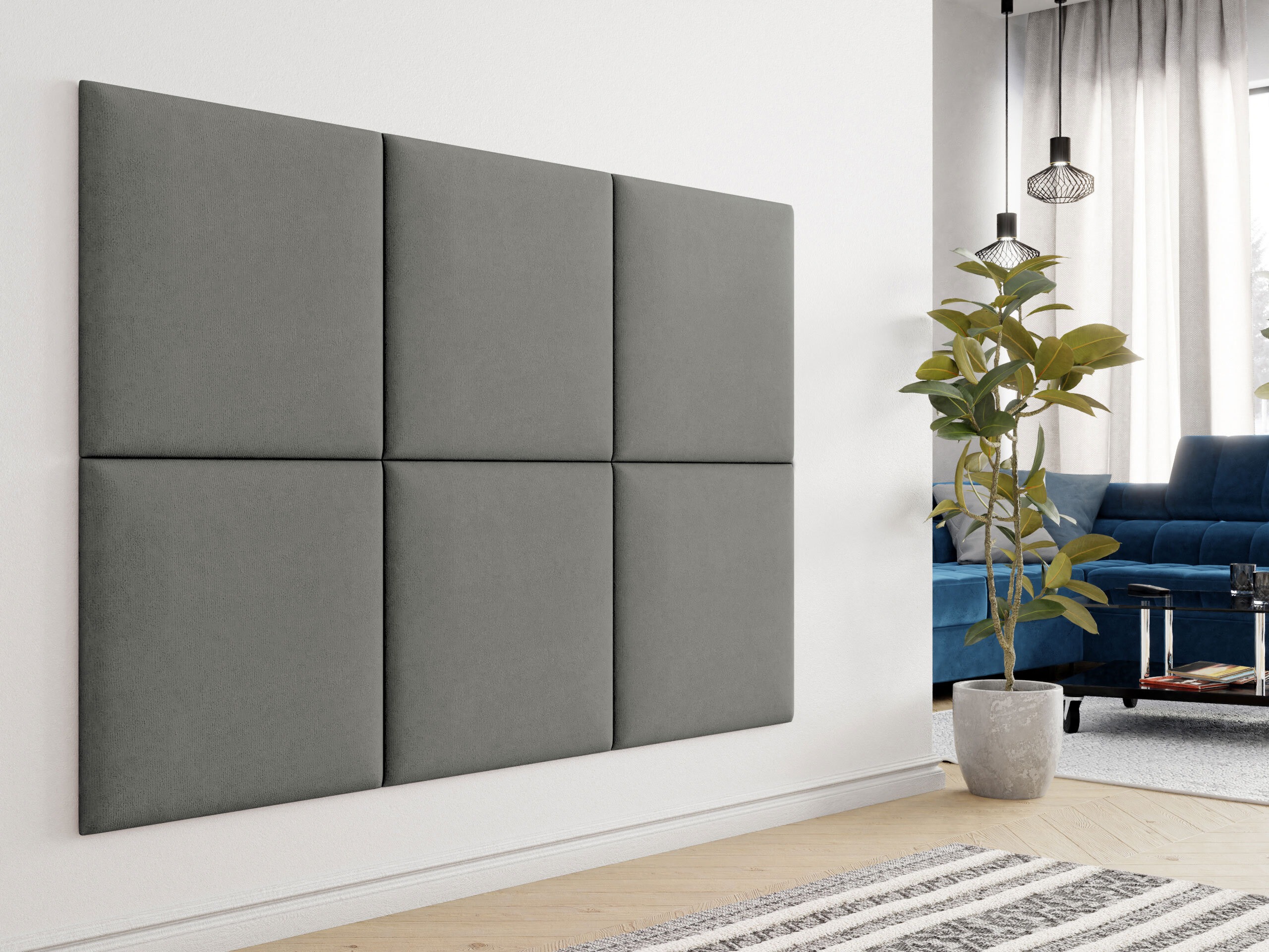 Panou moale de perete Comfivo Ovis V (Polo 894) (60x60)