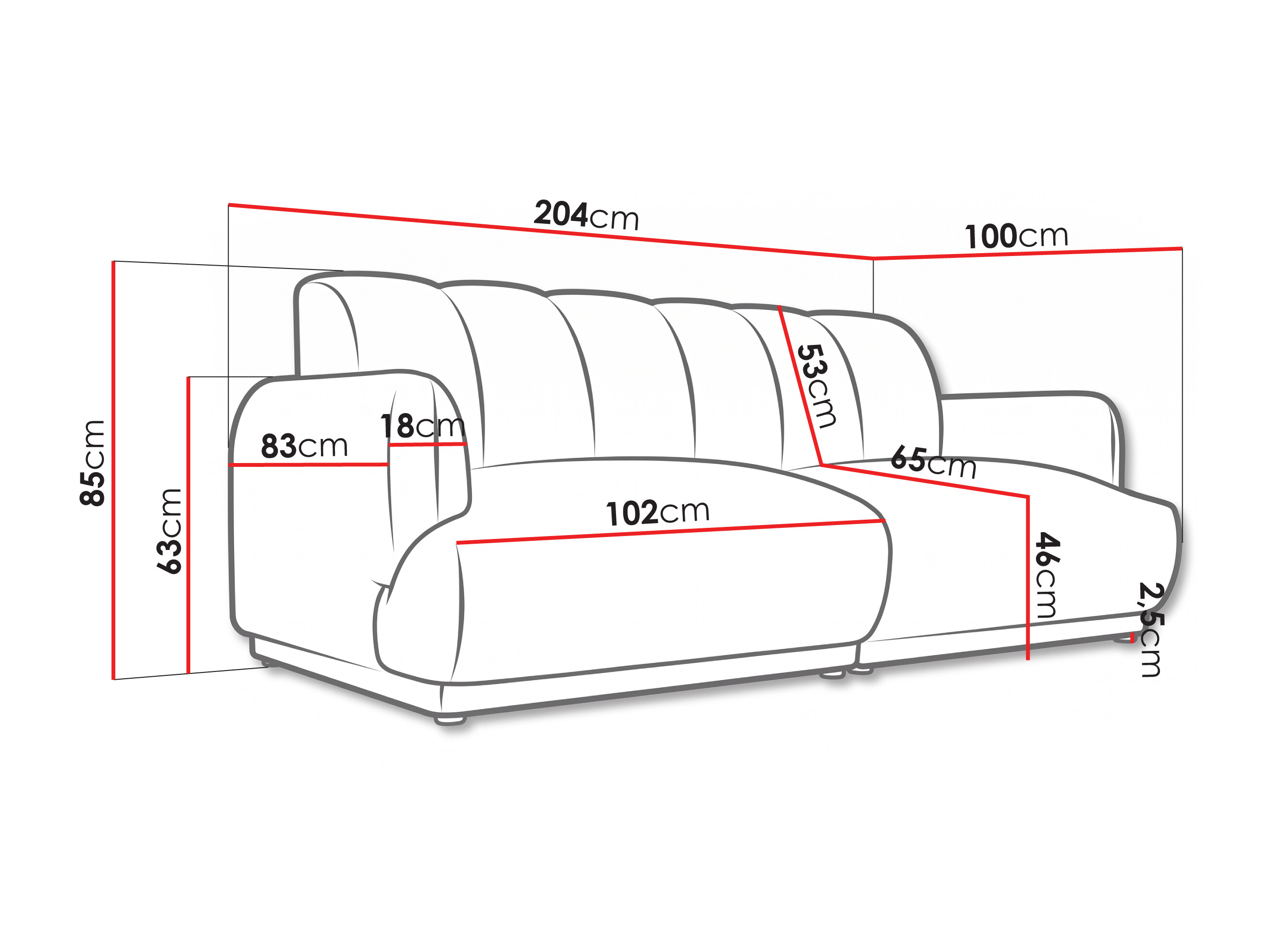 Canapea Lufkin 143 (Gerra 80)
