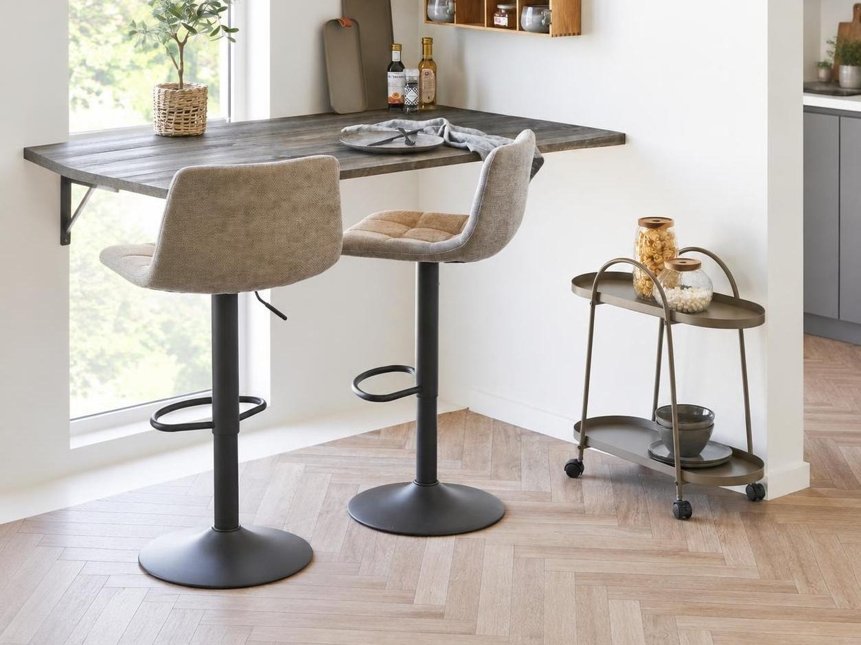 Scaun de bar Brea 337 (Bej)