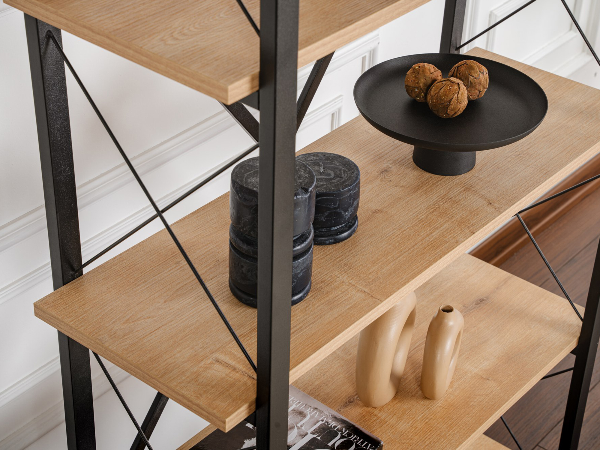 Raft Novato 115 (Stejar + Negru)