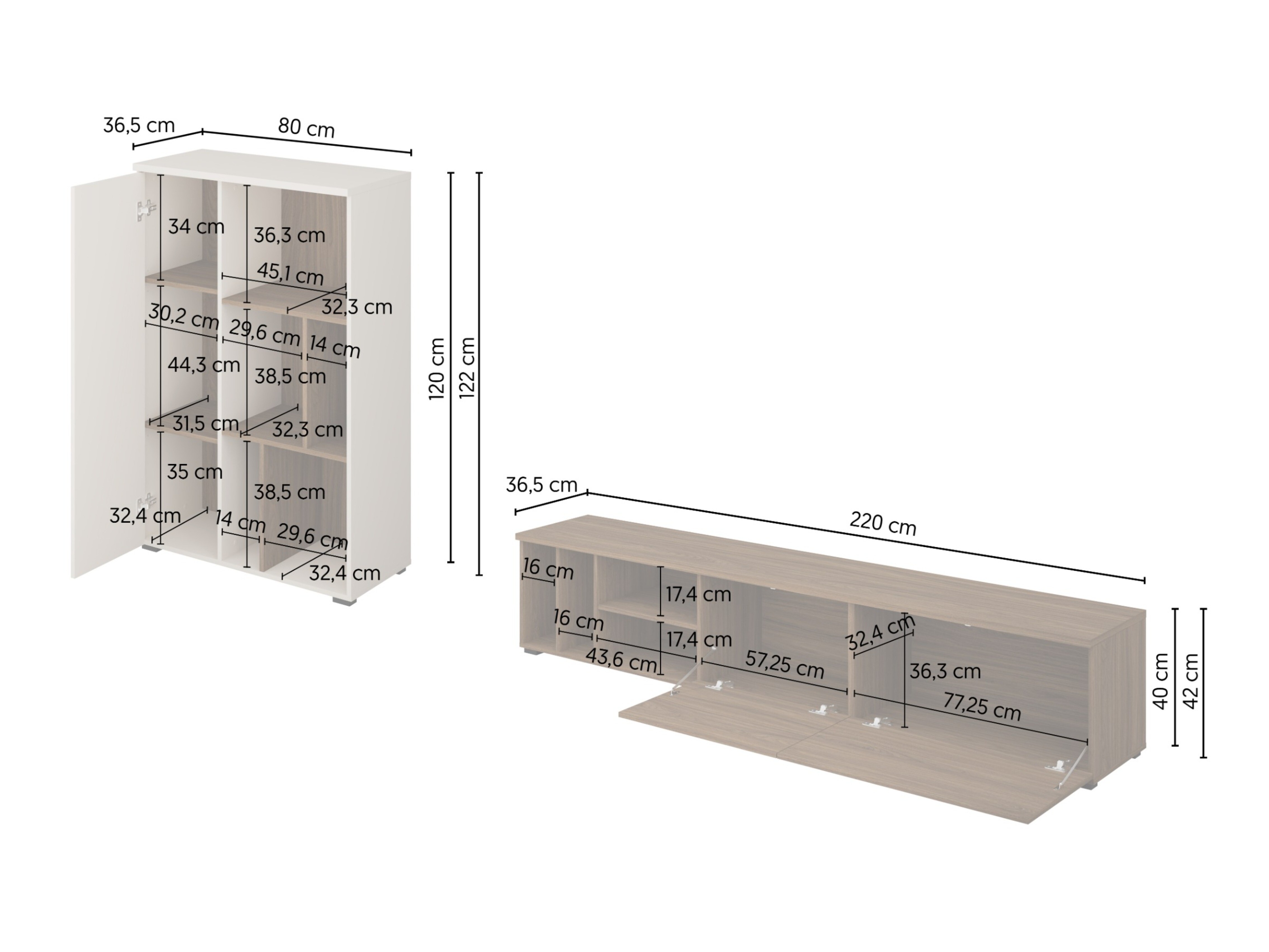Set de living Austin 399 (Nuc + Cașmir)