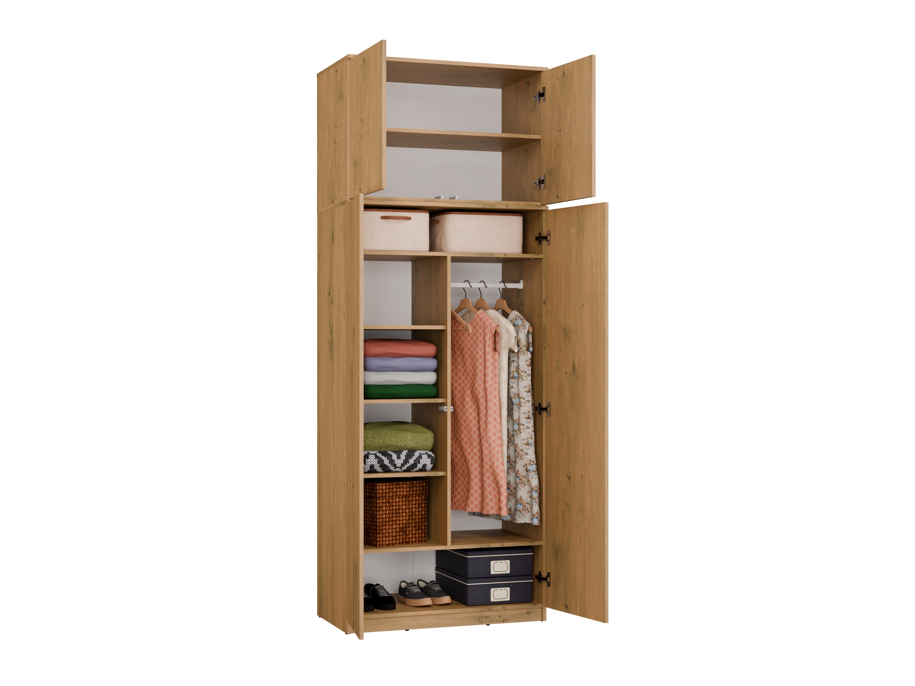 Dulap Mandeville 408 (Stejar artizan)