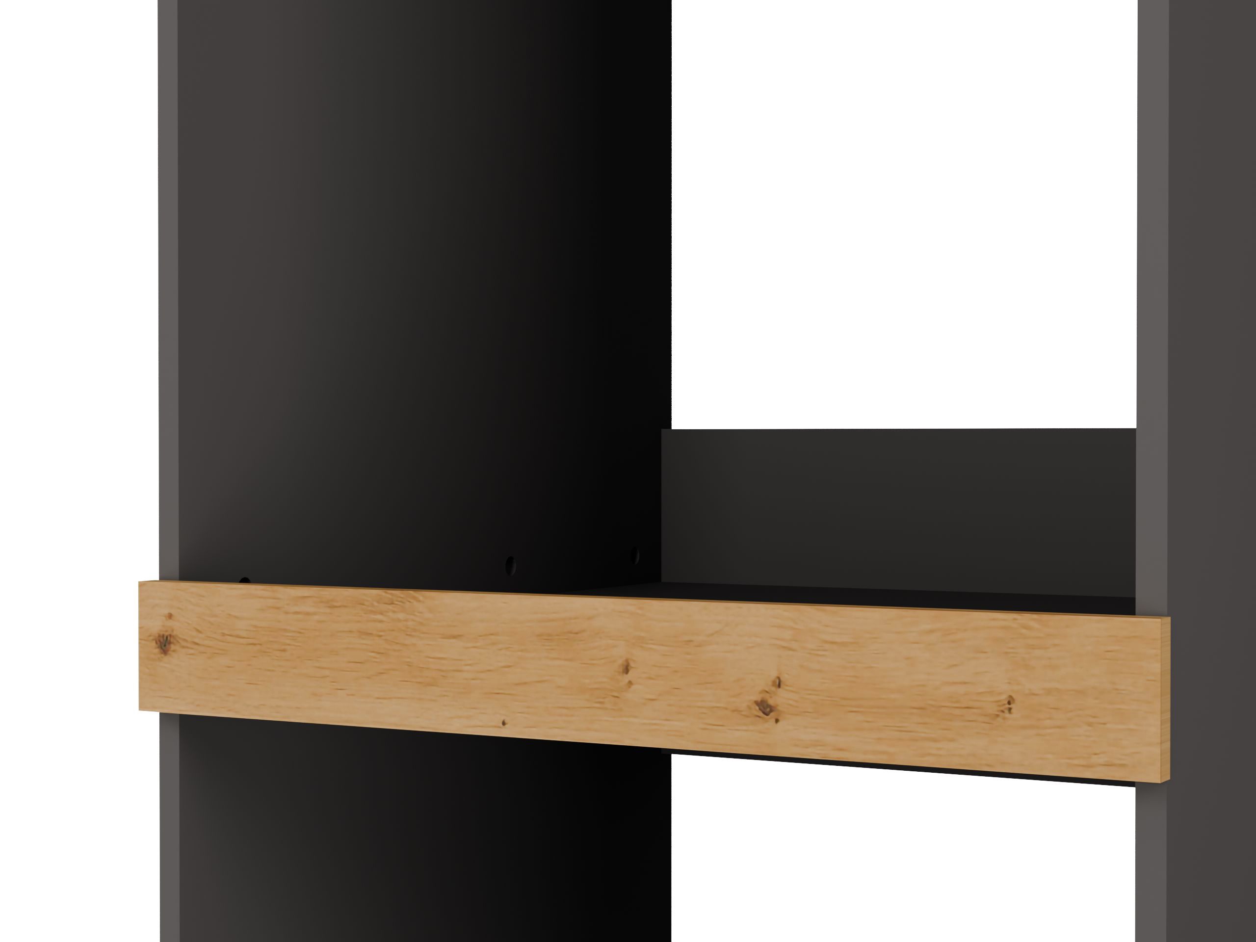 Baie raft Balelbo 108 (Antracit + Stejar artizan)