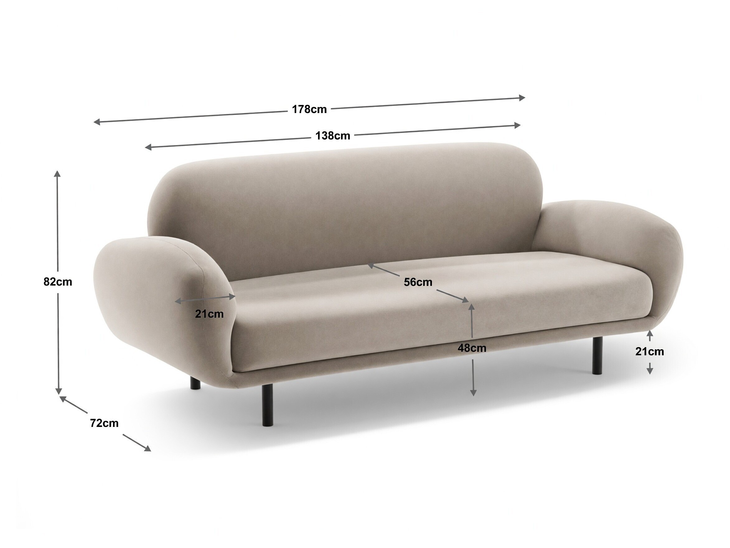 Canapea Beckley 343 (Silencio 72)