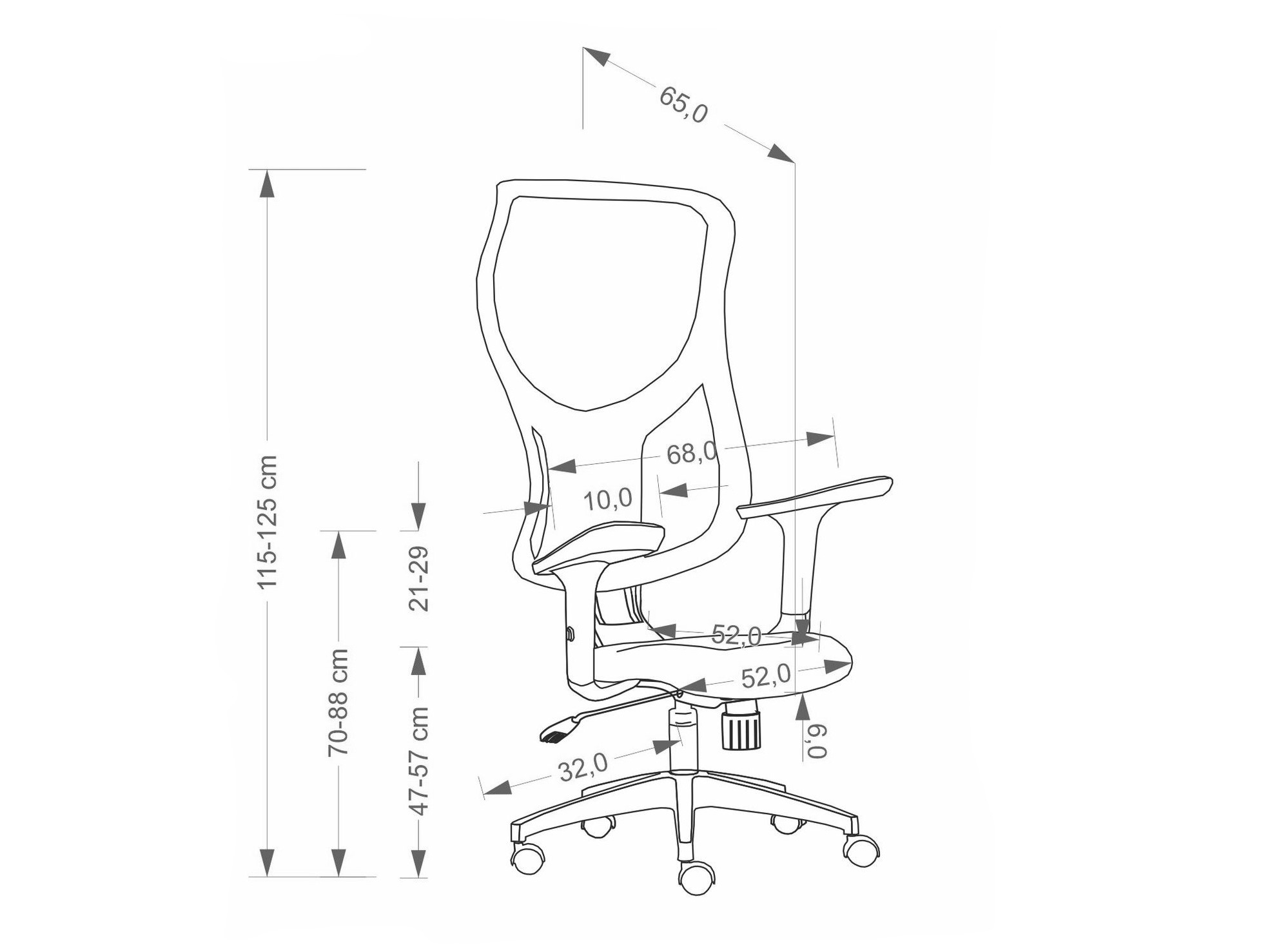 Scaun de birou SR12129