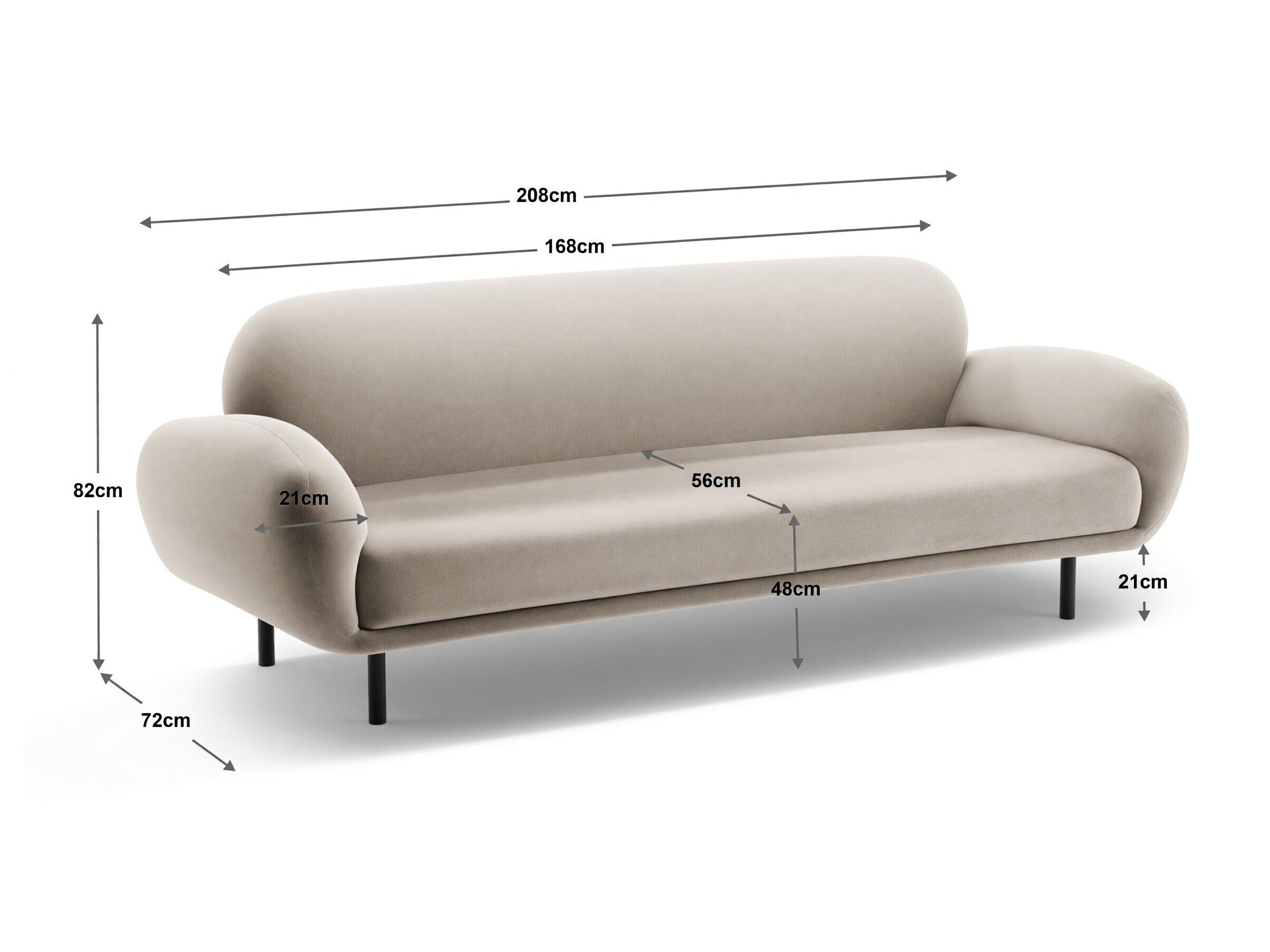 Canapea Beckley 344 (Silencio 06)