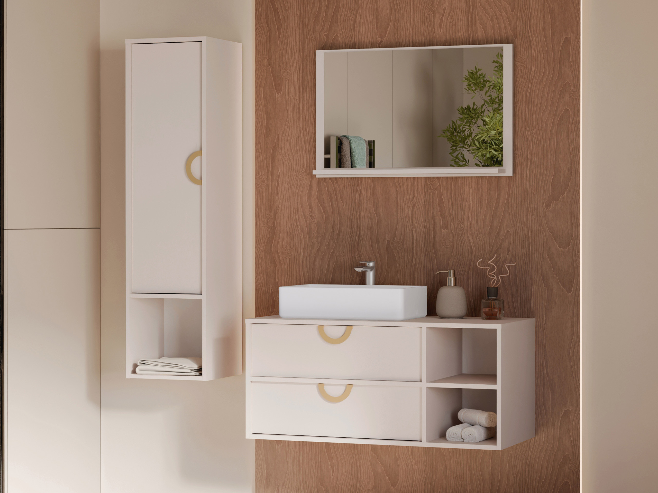 Cabinet atârnat pentru baie SR12141