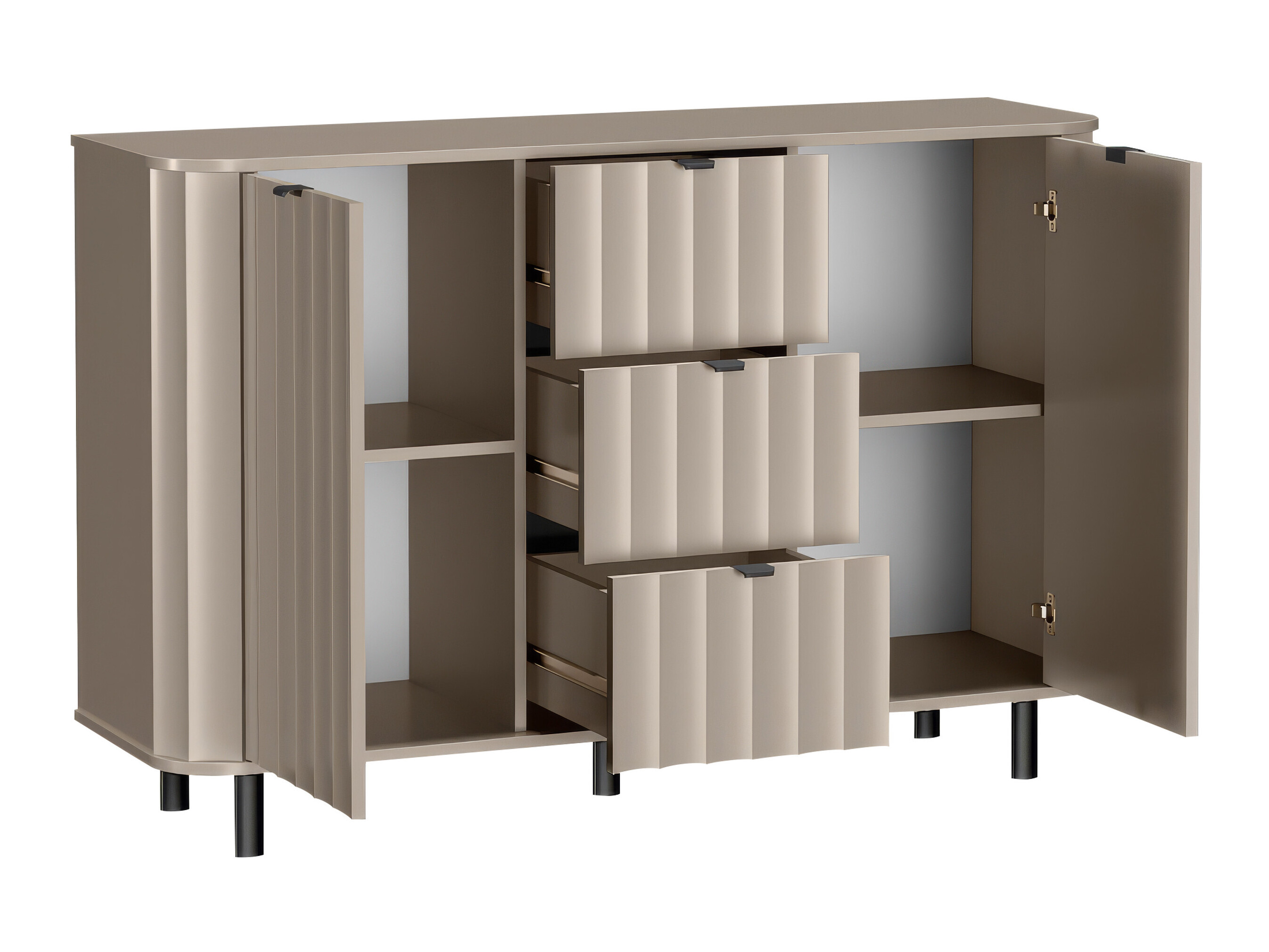 Set de living Larala 110 (Gri bej)