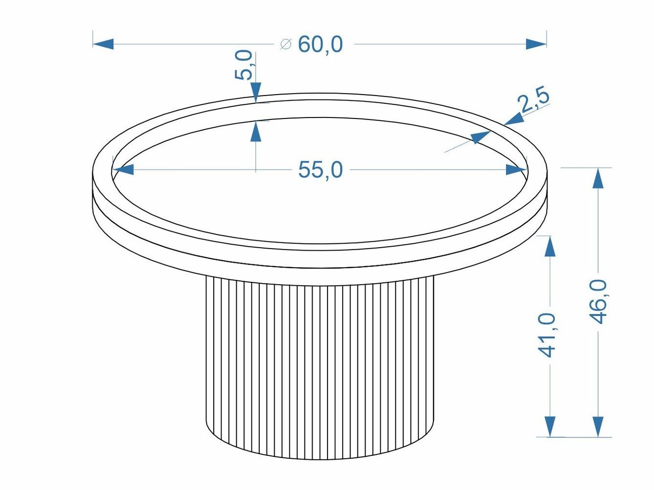 Măsuță de cafea Houston 2219