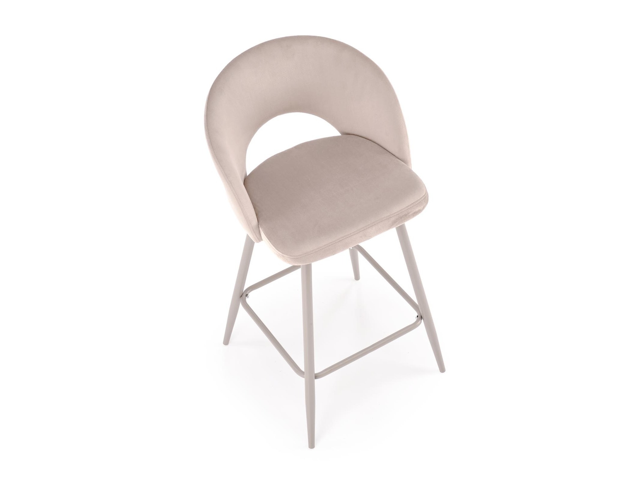 Scaun de bar Houston 881 (Bej deschis + Cașmir)