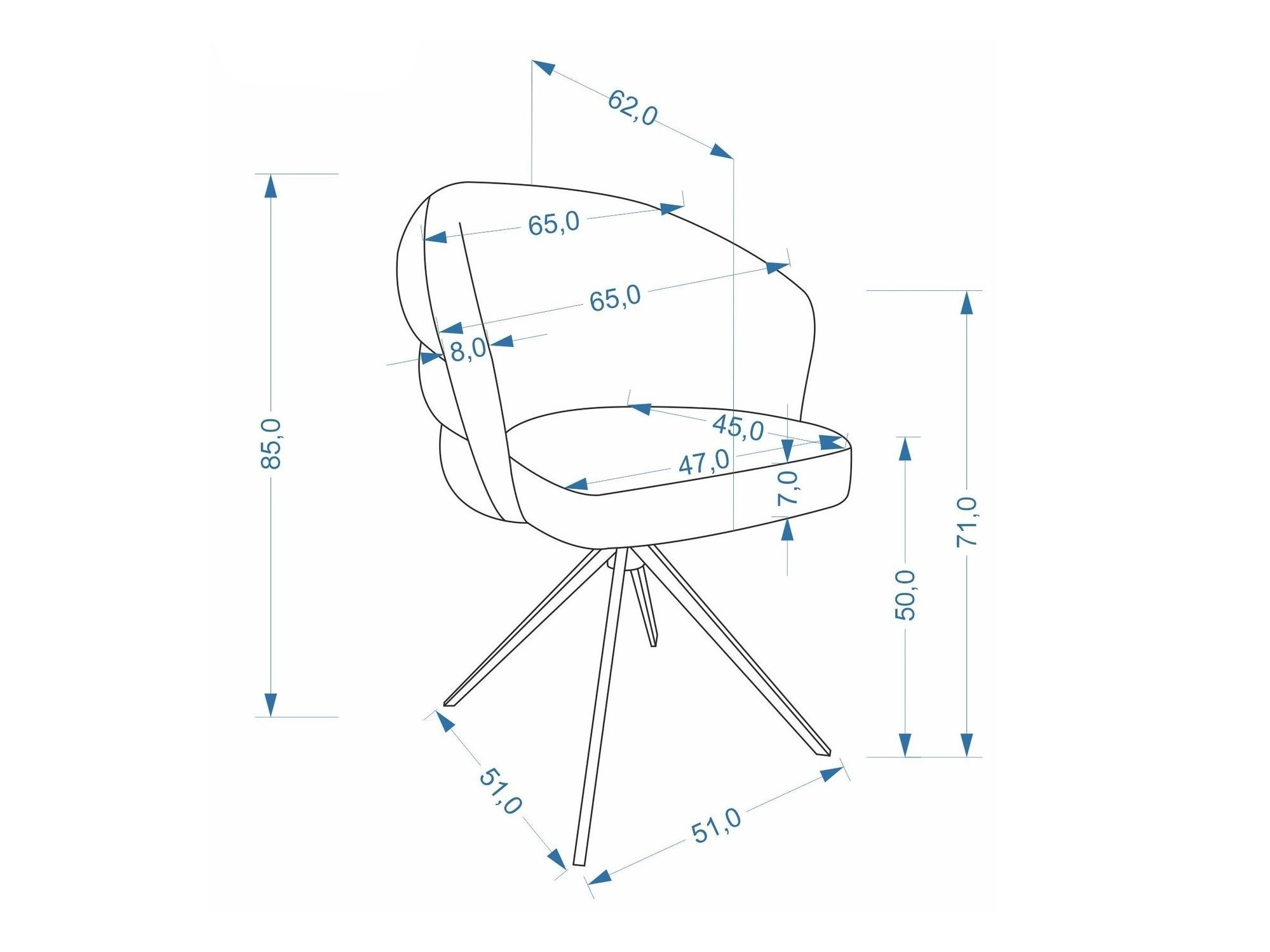 Scaun Houston 2224 (Amicasa 02)