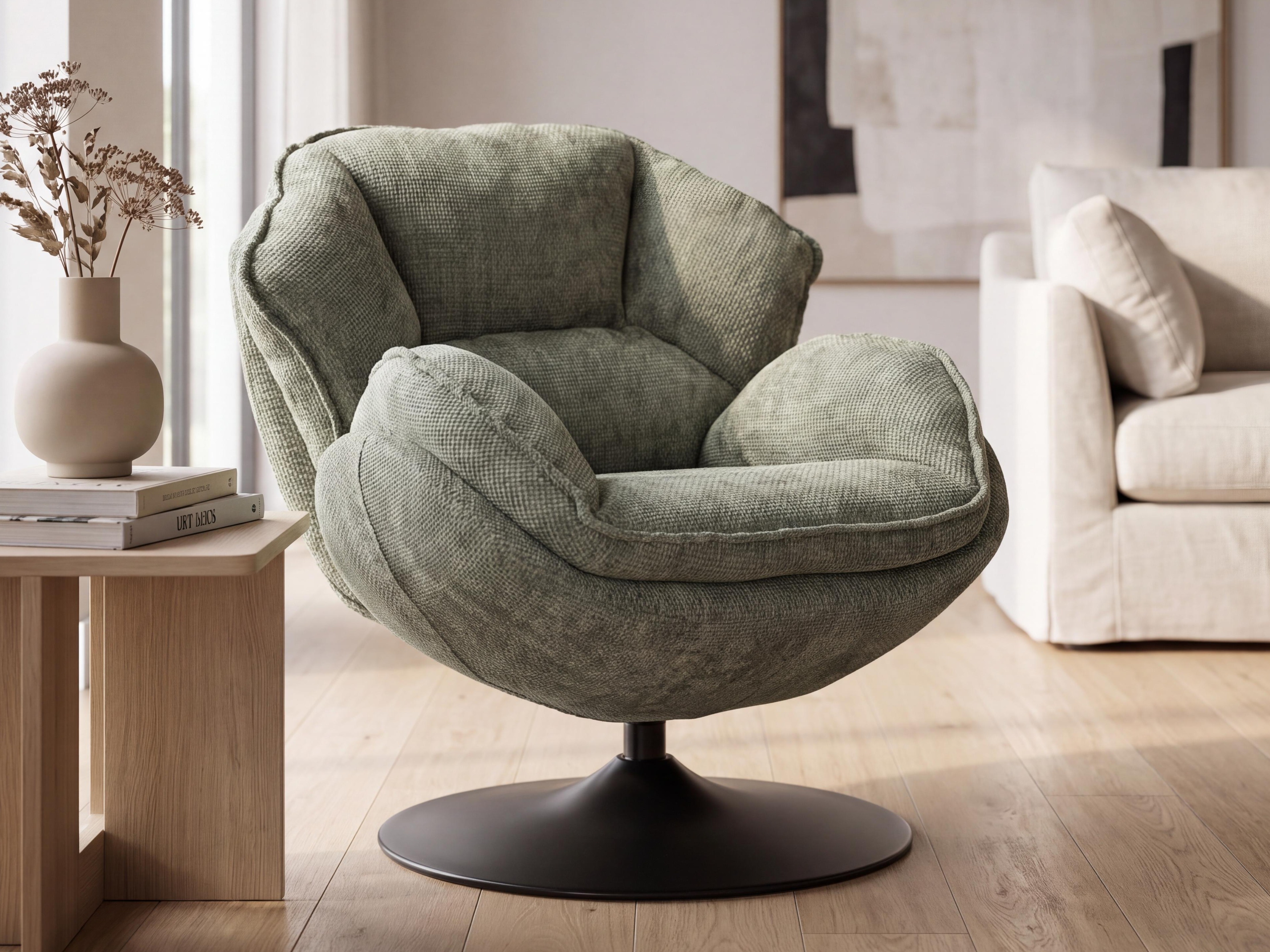 Fotoliu Farmington 266 (Verde + Negru)