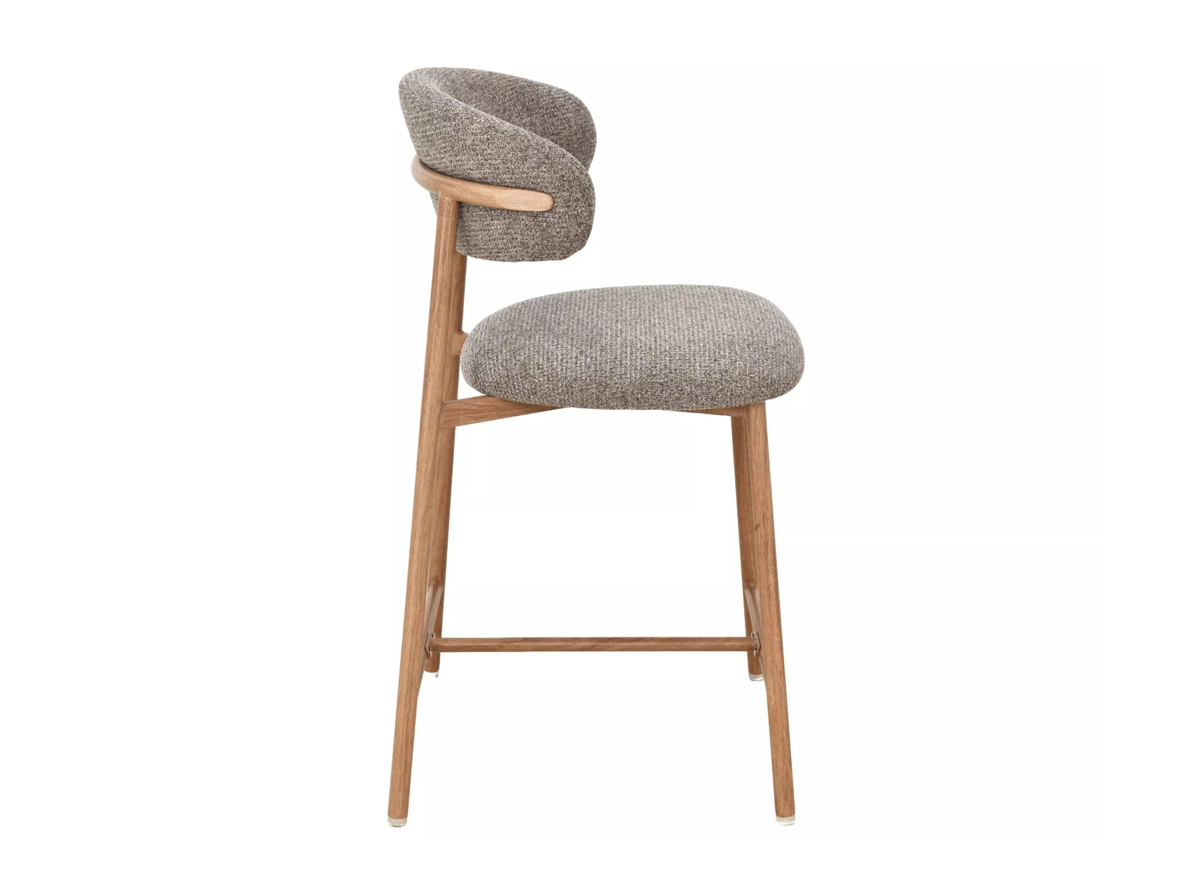 Scaun de bar Detroit 1062 (Cappuccino + Stejar)