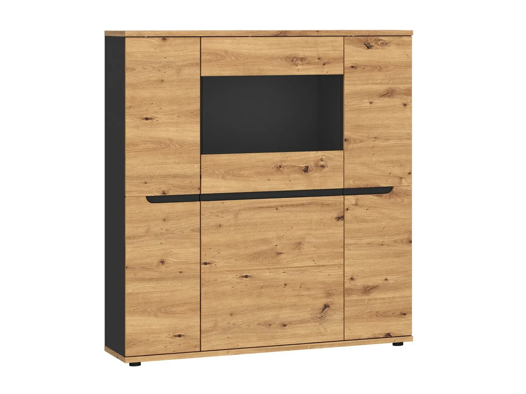 Bufet Deldori 103 (Stejar artizan + Antracit)