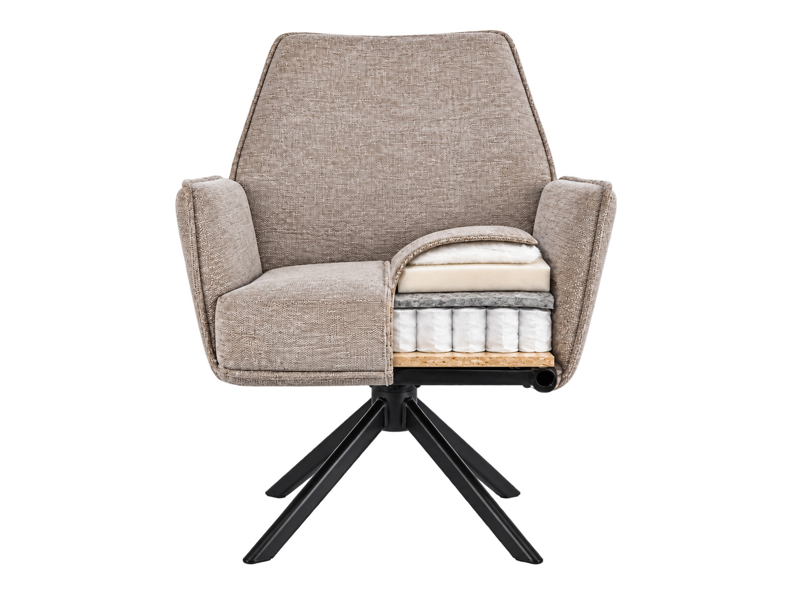 Scaun Detroit 423 (Gri)
