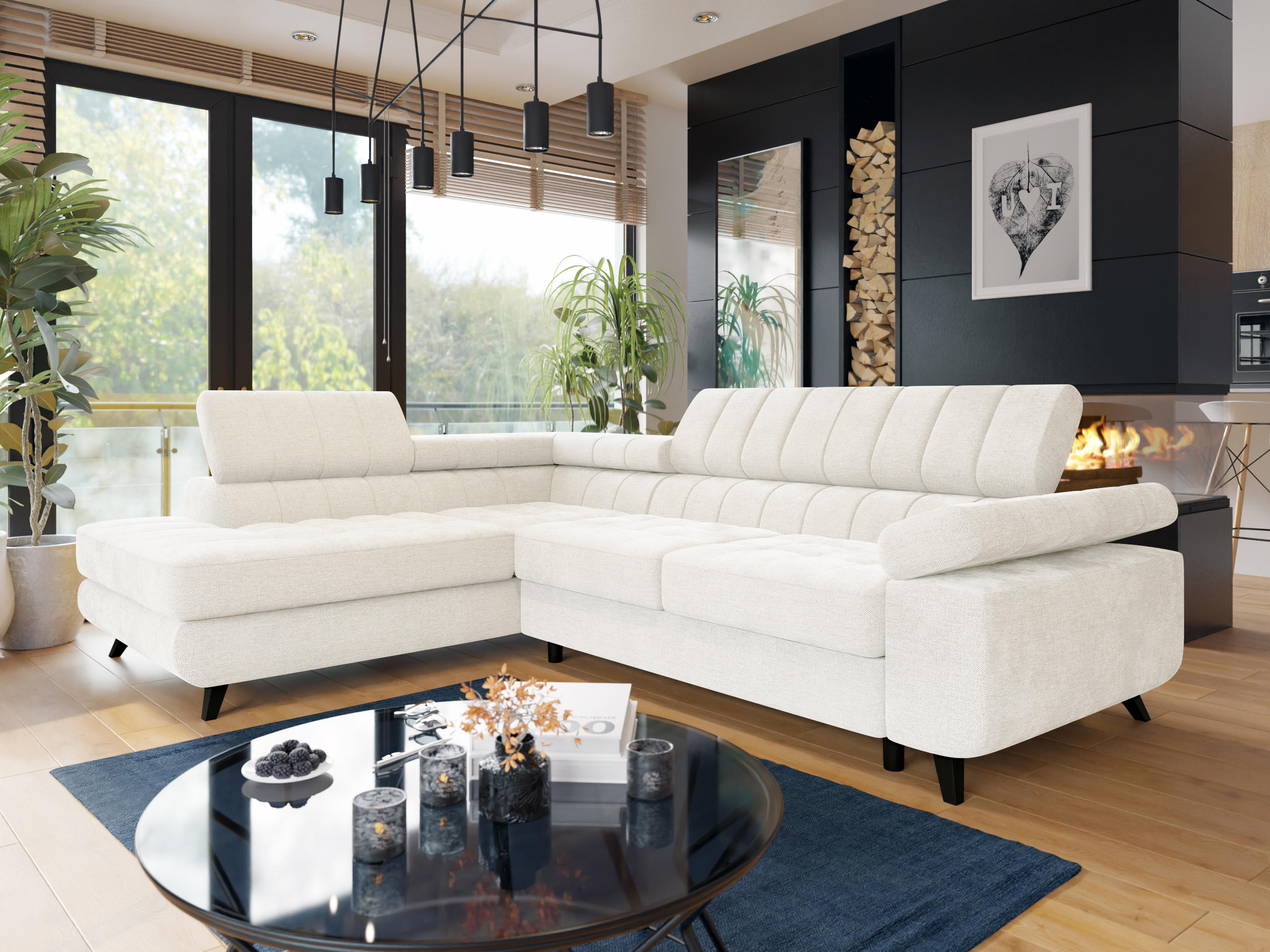 Colțar Comfivo Agnus (Spirit White)