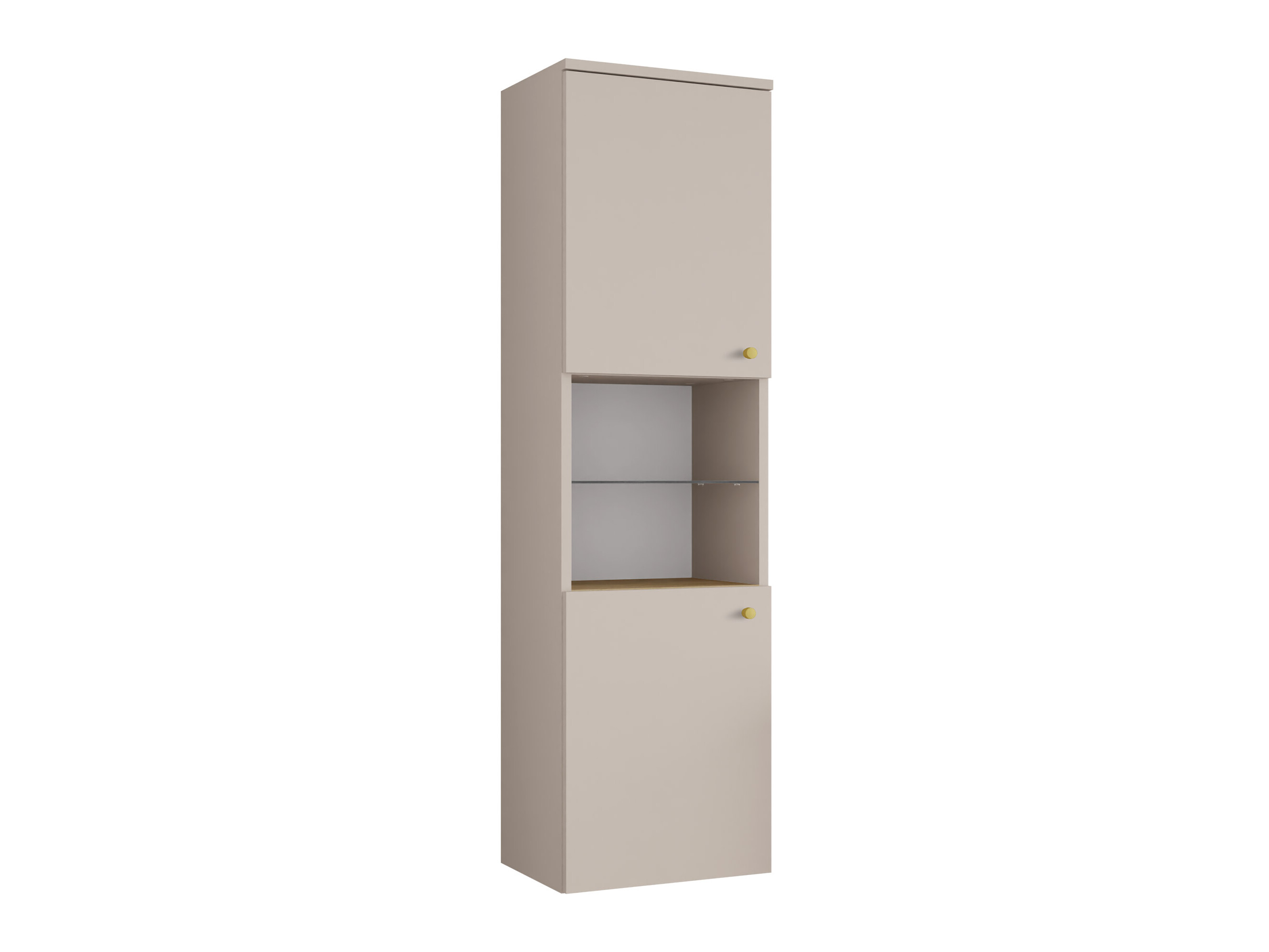 Cabinet de baie suspendat Salus (Cașmir + Stejar Cremona)