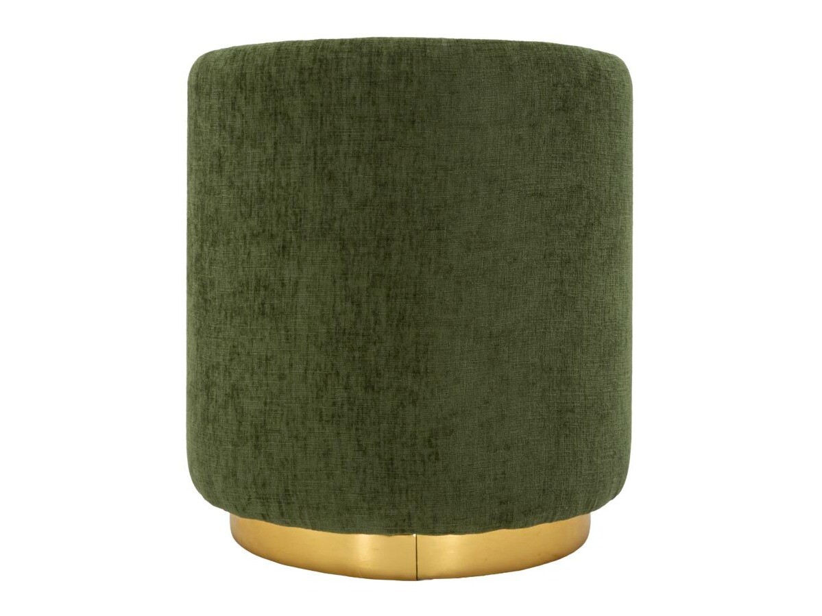 Taburet tapițat Farmington 290 (Verde + Crem)