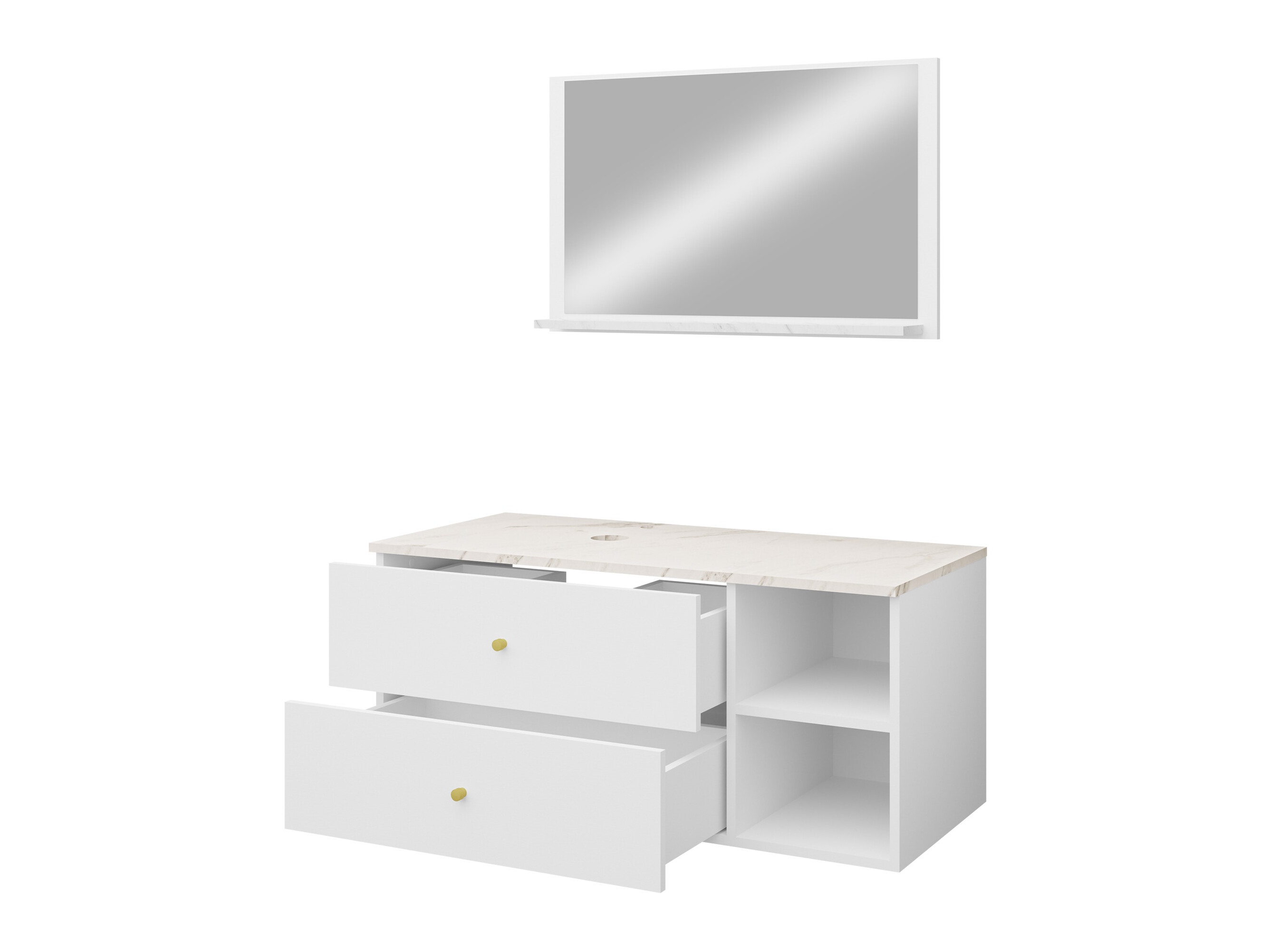 Set baie Salus I (Cașmir + Stejar Cremona)