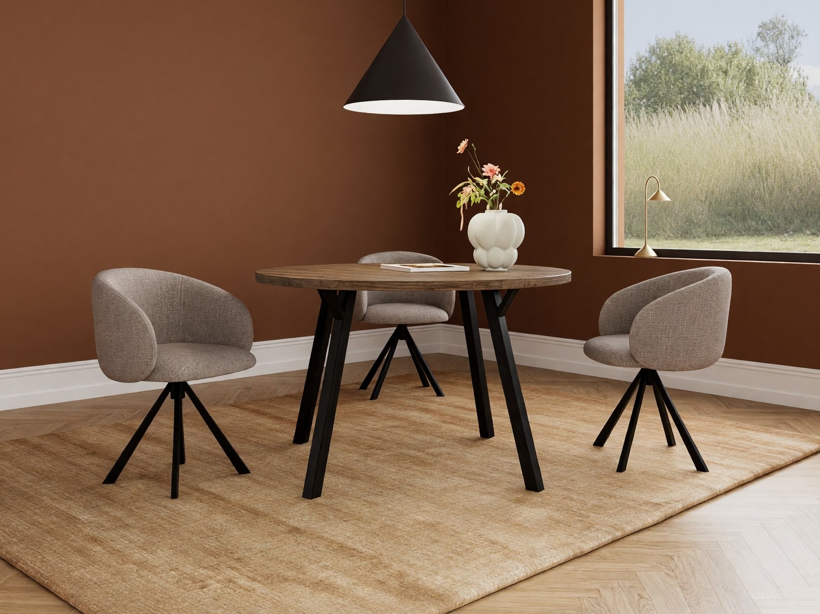 Scaun Norsica 1111 (Maro gri)