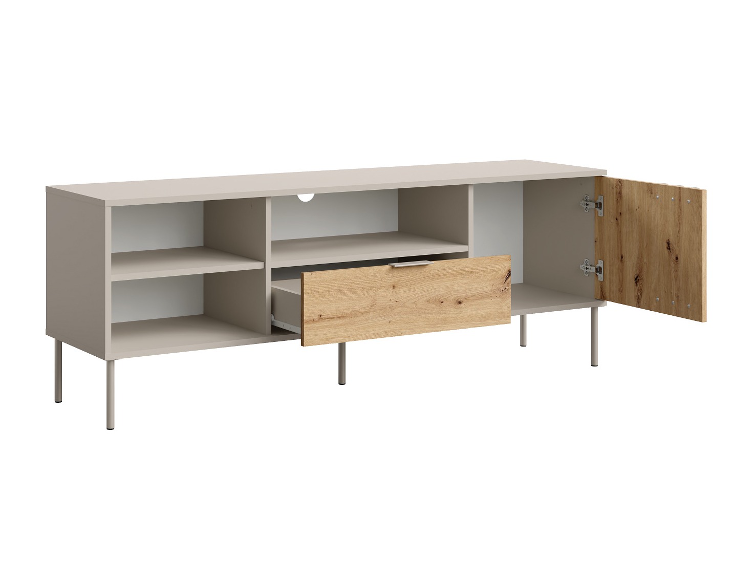 Set de living Tivreme 106 (Cașmir + Stejar artizan)