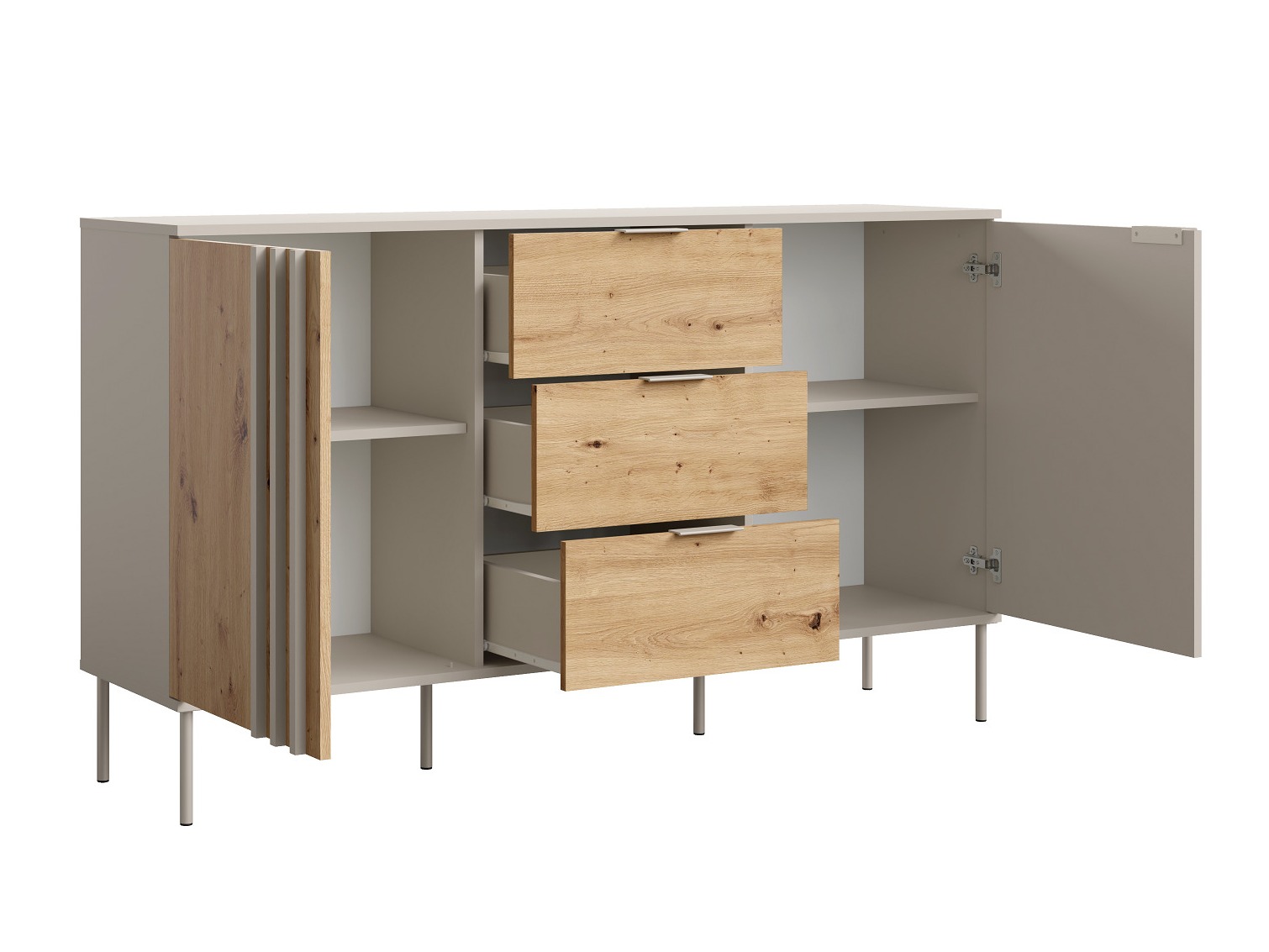 Set de living Tivreme 106 (Cașmir + Stejar artizan)