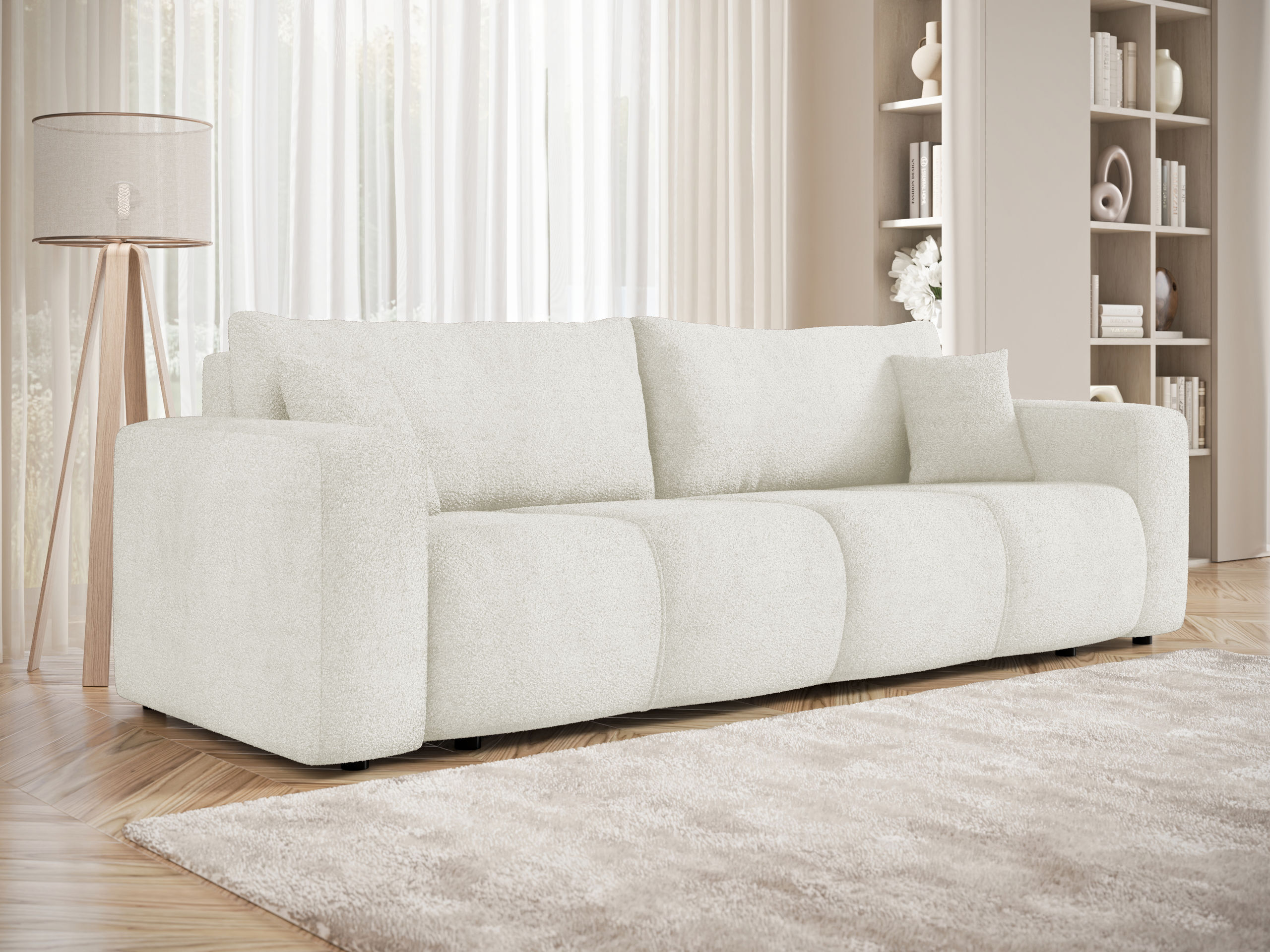 Canapea extensibilă Comfivo Laurus (Coral 15)