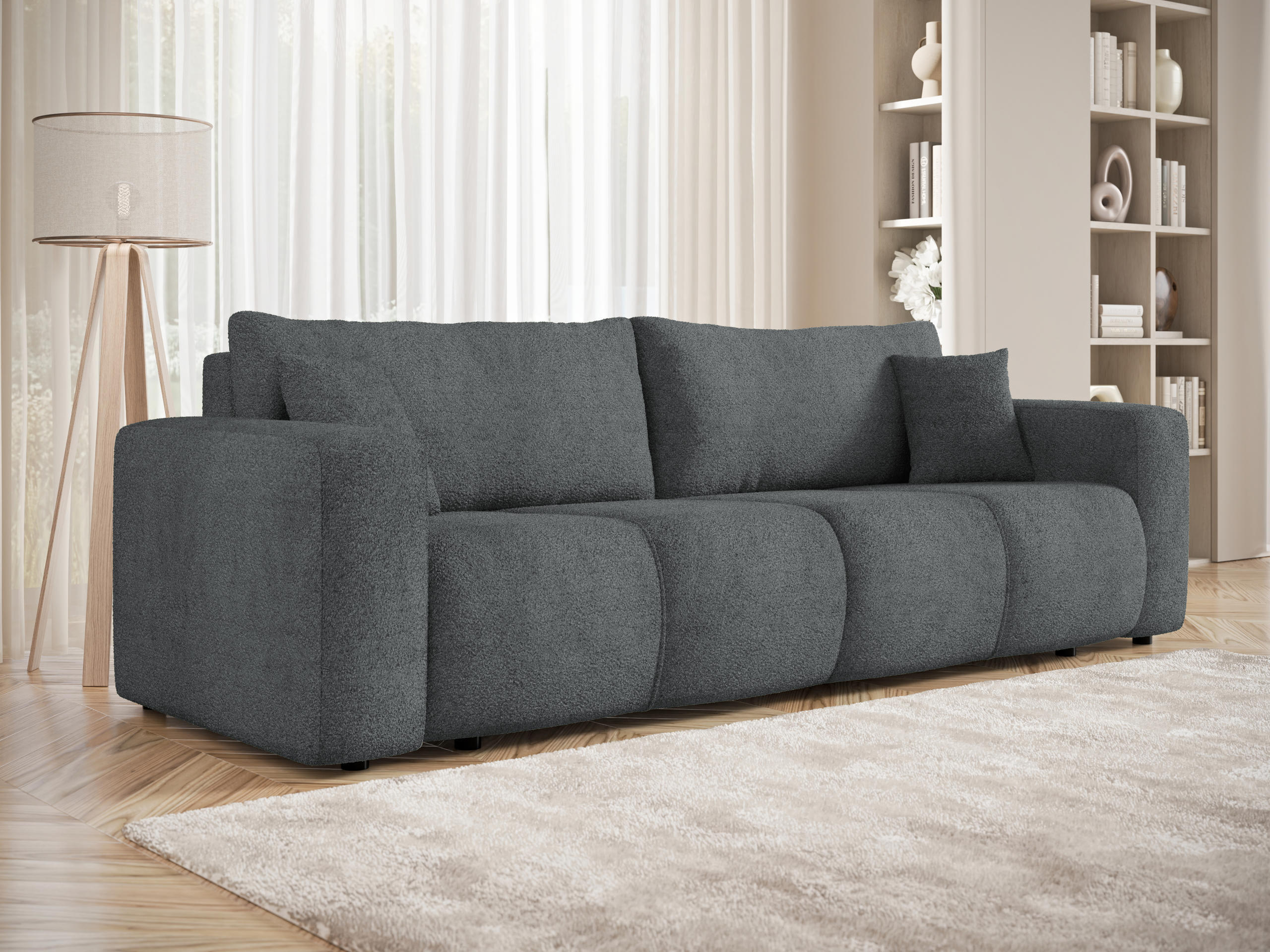 Canapea extensibilă Comfivo Laurus (Coral 80)