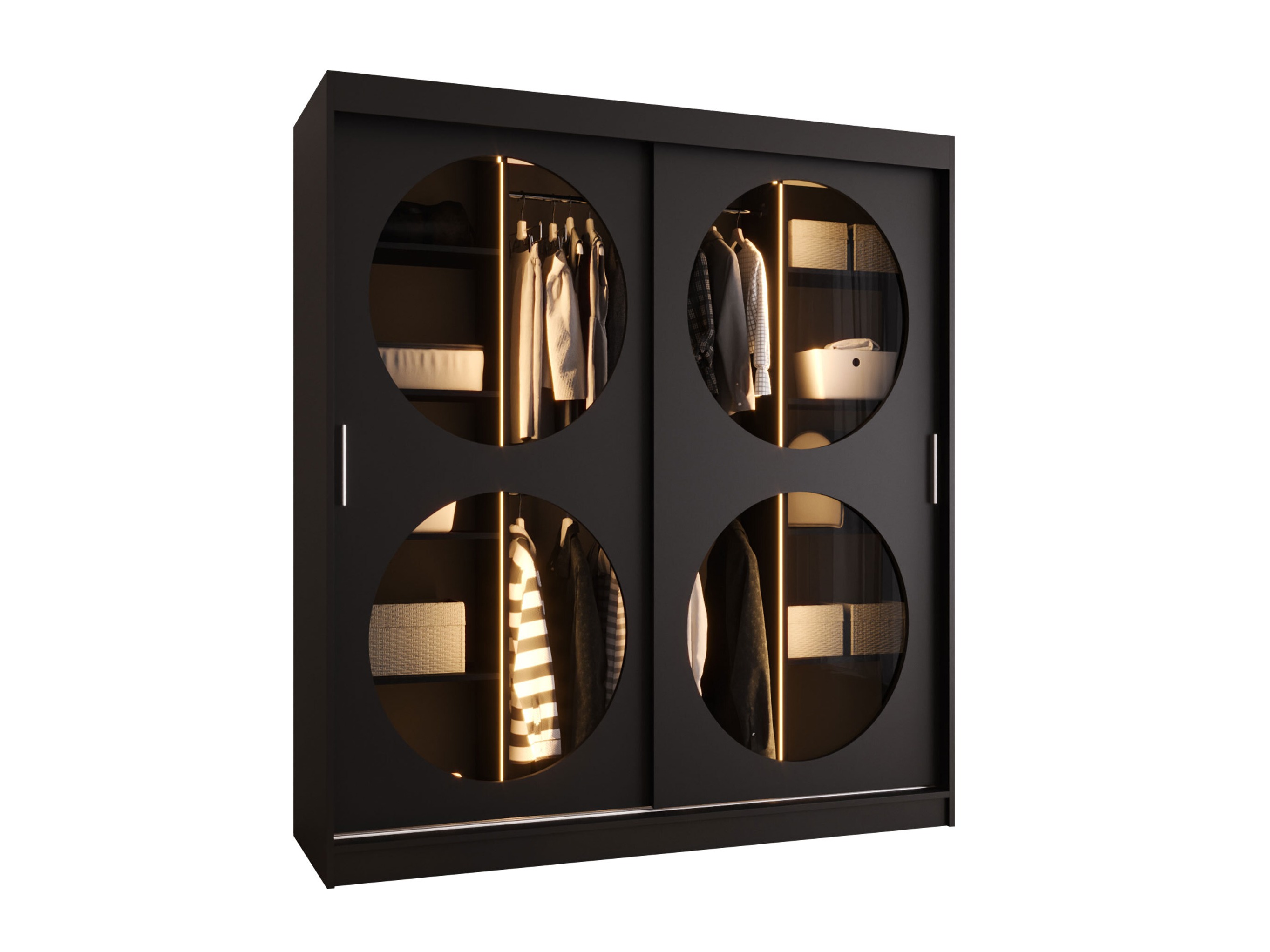Dulap Hartford 529 (Negru)