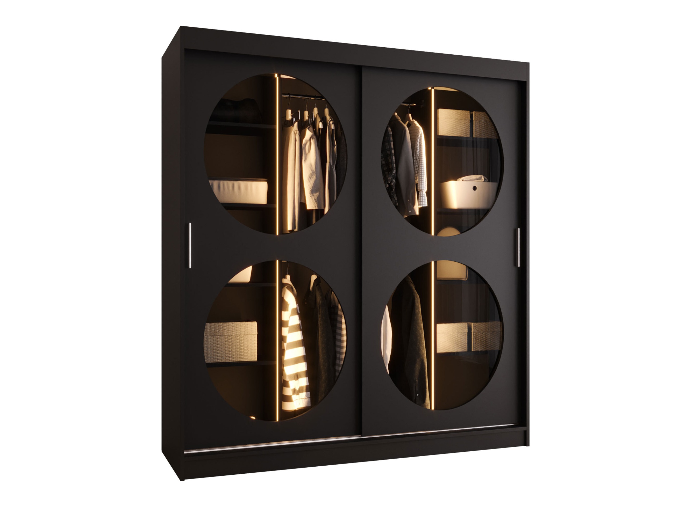 Dulap Hartford 529 (Negru)